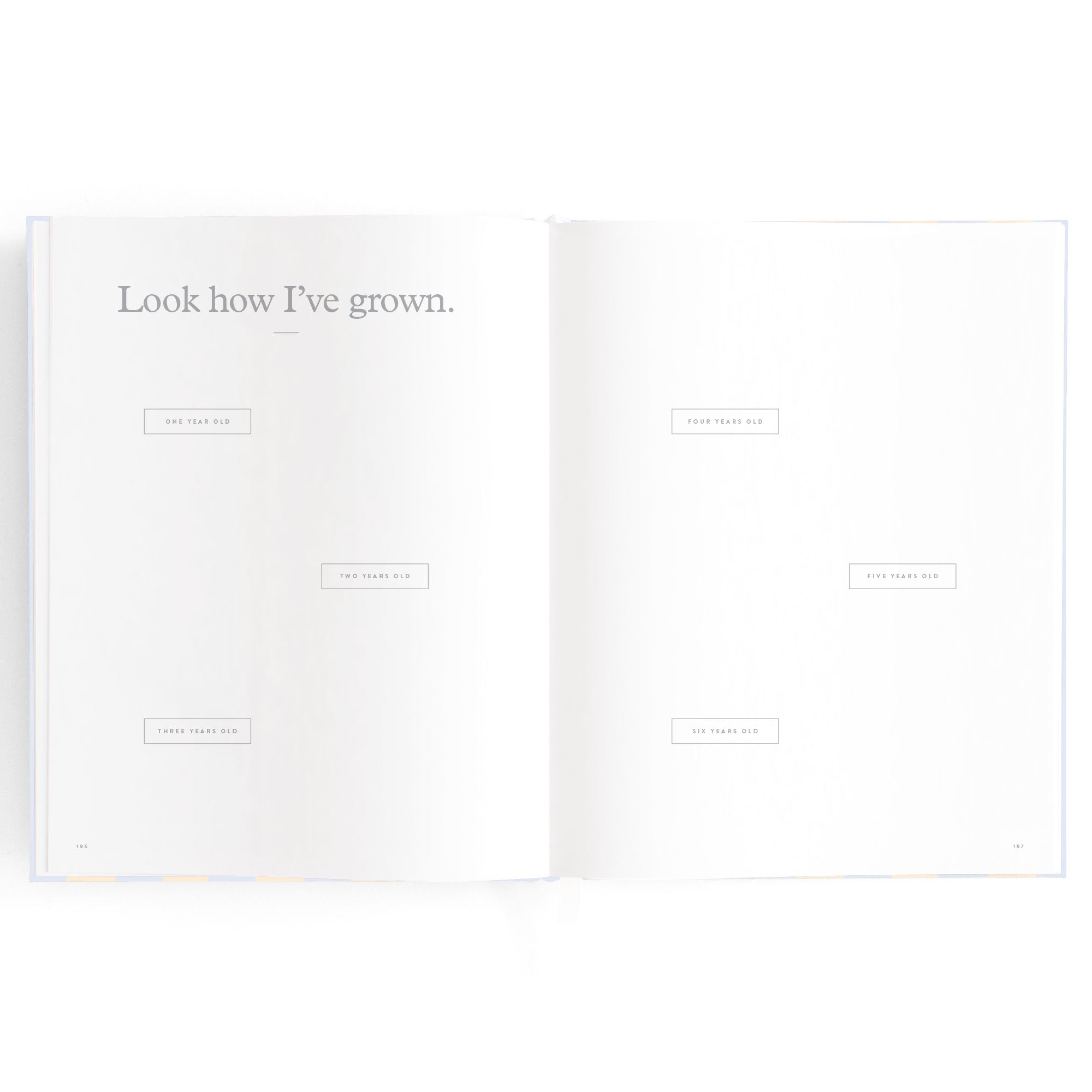 Baby Book Cloud Stripe Boxed - 3rd Edition - PRE-ORDER (MAY)