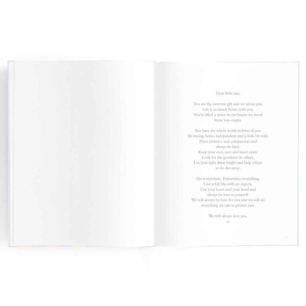 Baby Book Cloud Stripe - 3rd Edition - PRE-ORDER (MAY)