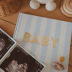 Baby Book Cloud Stripe Boxed - 3rd Edition - PRE-ORDER (MAY)