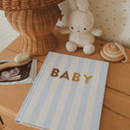 Baby Book Cloud Stripe Boxed - 3rd Edition - PRE-ORDER (MAY)