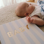 Baby Book Cloud Stripe Boxed - 3rd Edition - PRE-ORDER (MAY)