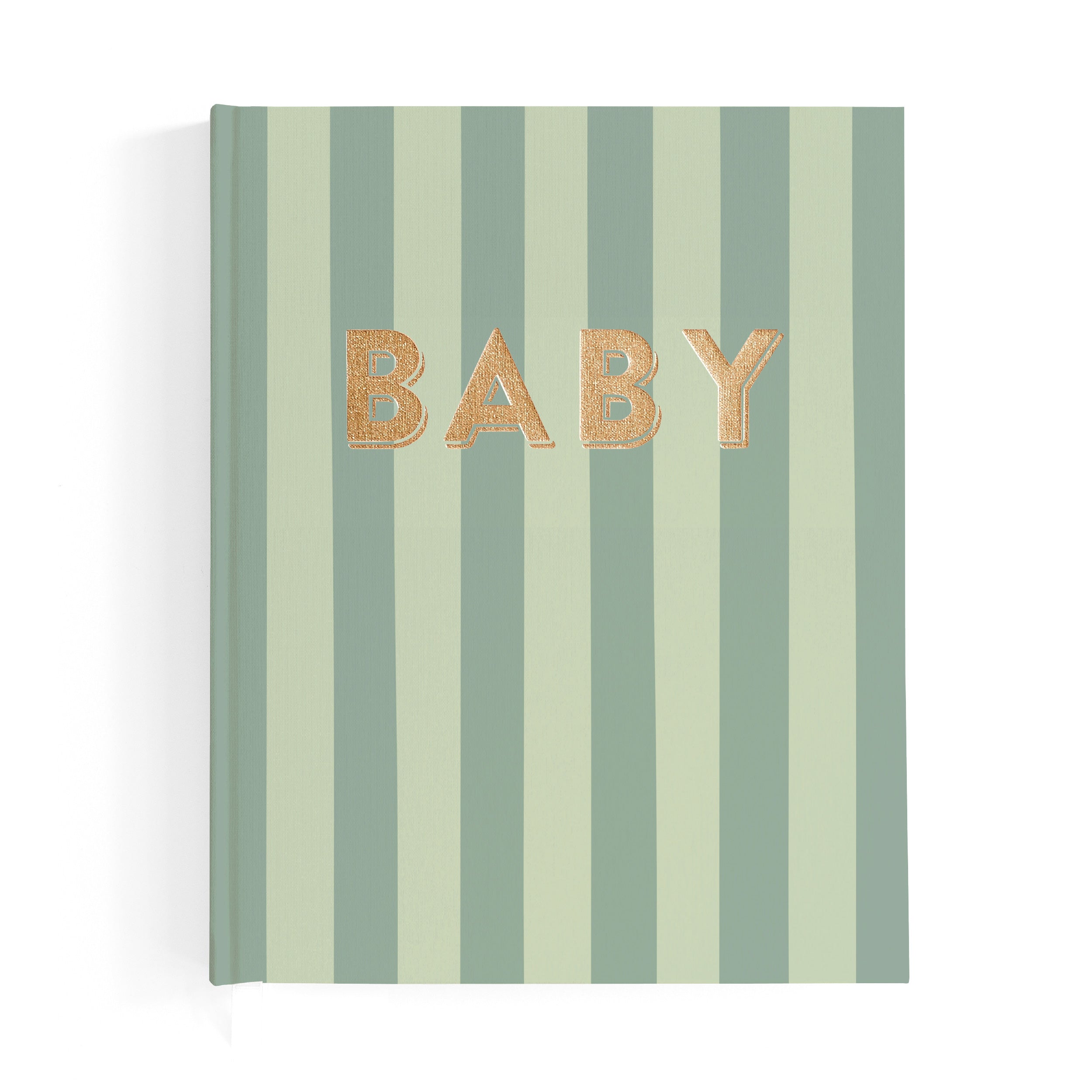 Baby Book Sage Stripe - 3rd Edition - PRE-ORDER (MARCH)