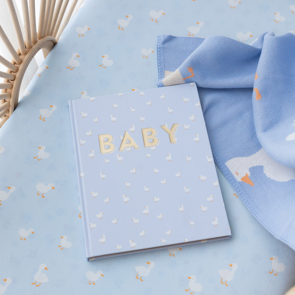 Baby Book Blue Ducks - 3rd Edition - SECONDS