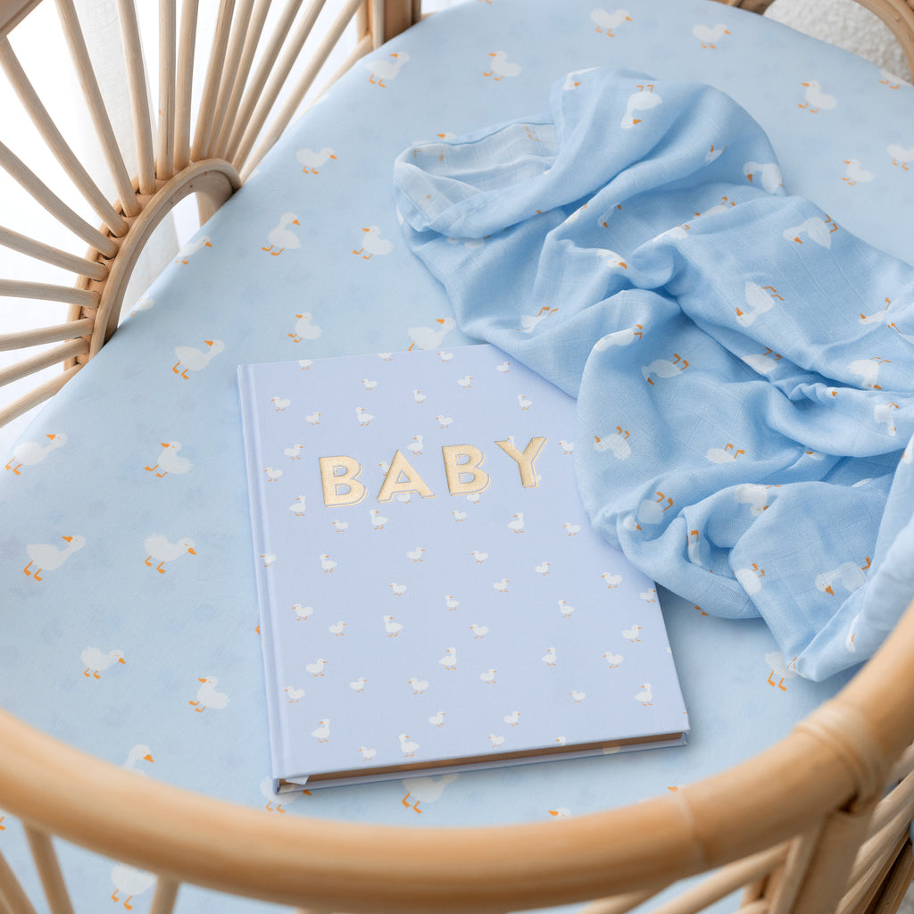 Baby Book Blue Ducks - 3rd Edition - SECONDS