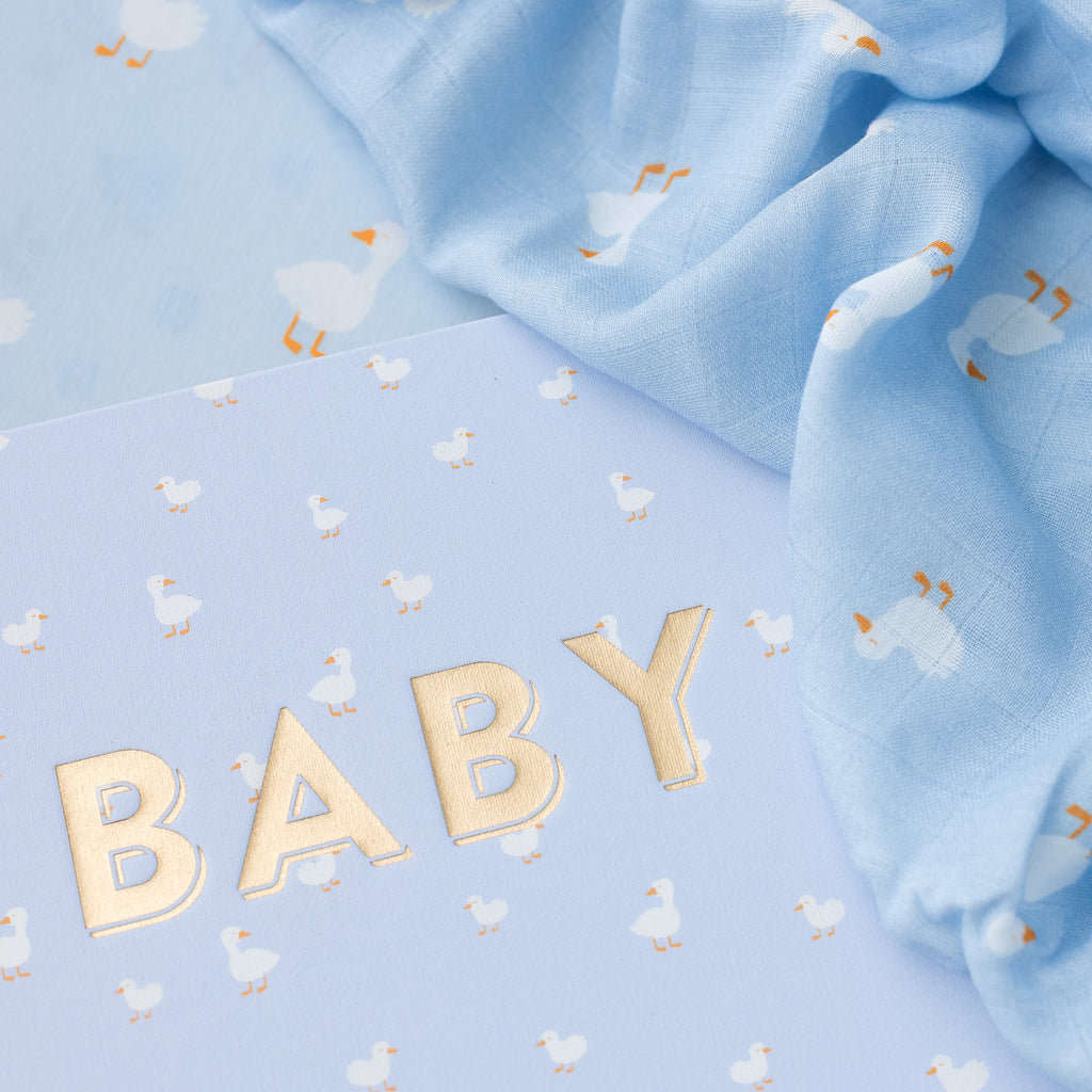 Baby Book Blue Ducks - 3rd Edition - SECONDS