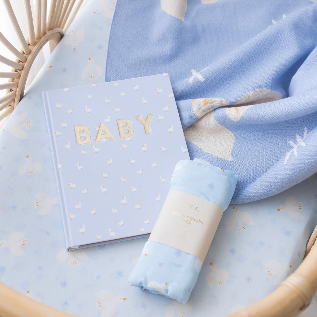 Baby Book Blue Ducks - 3rd Edition - SECONDS