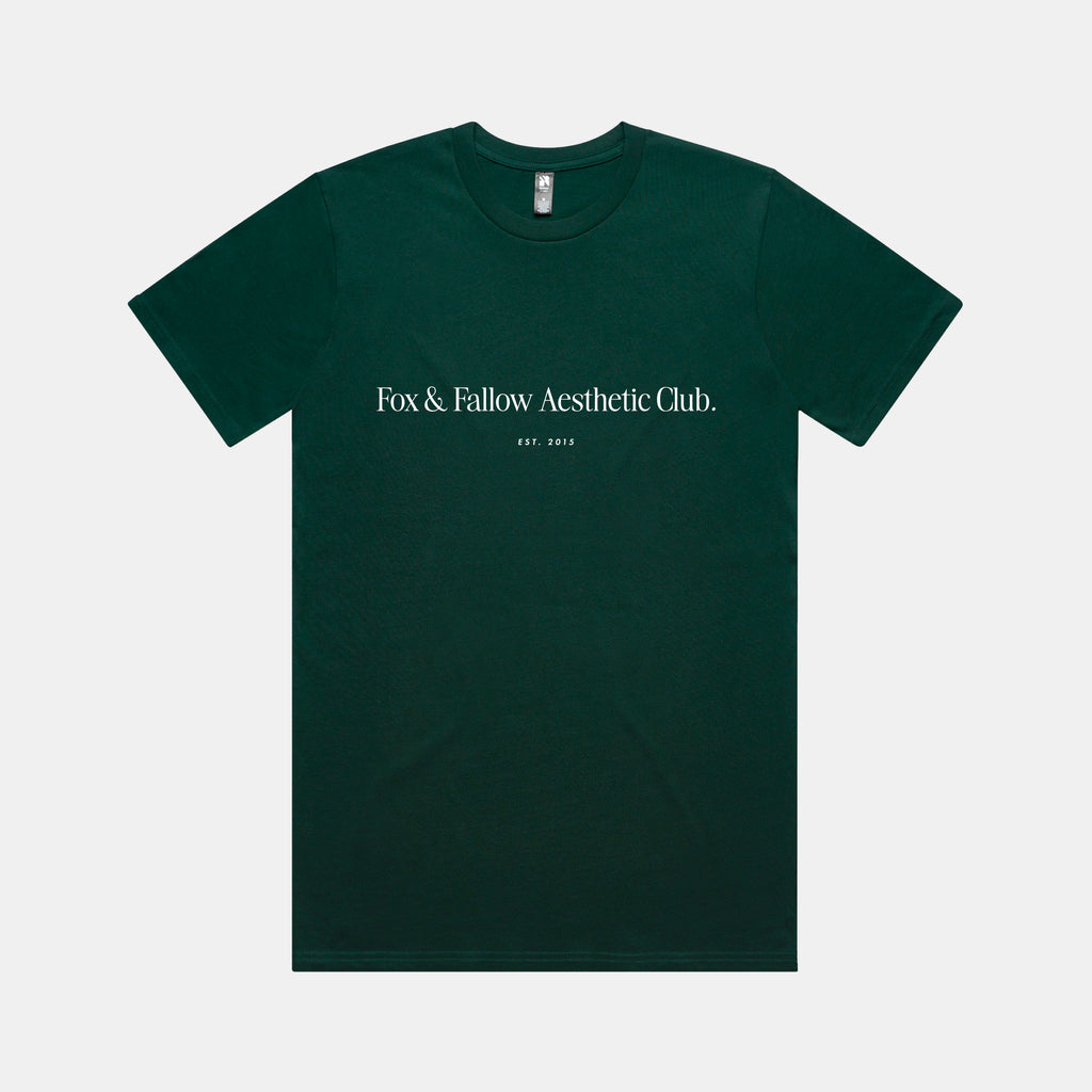F&F Aesthetic Club 'Nice Things' Tee - Pine - Unisex
