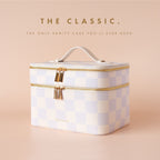Powder Check Vanity Case - 'The Classic' - SECONDS