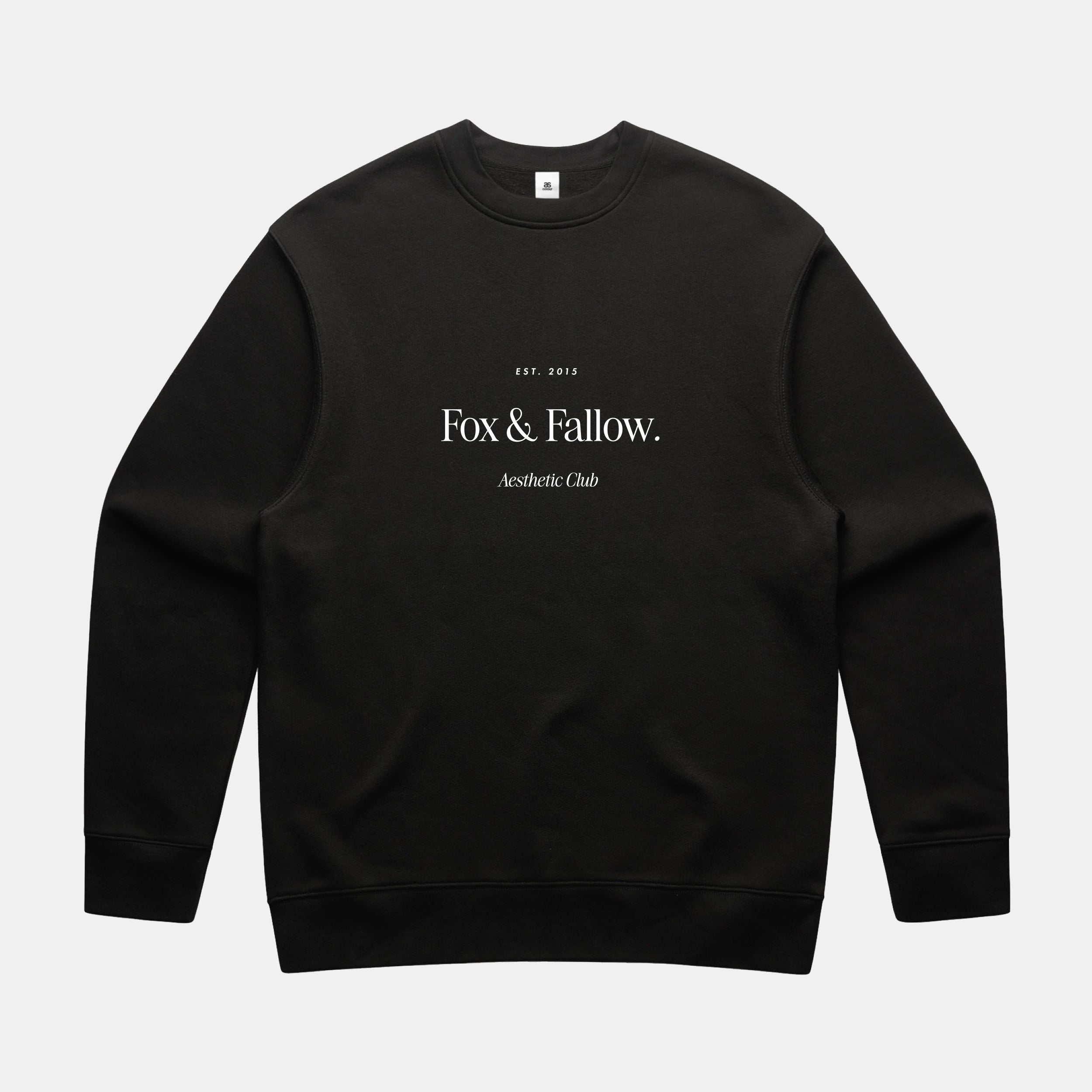 F&F Aesthetic Club 'Classic' Crew - Black - Unisex