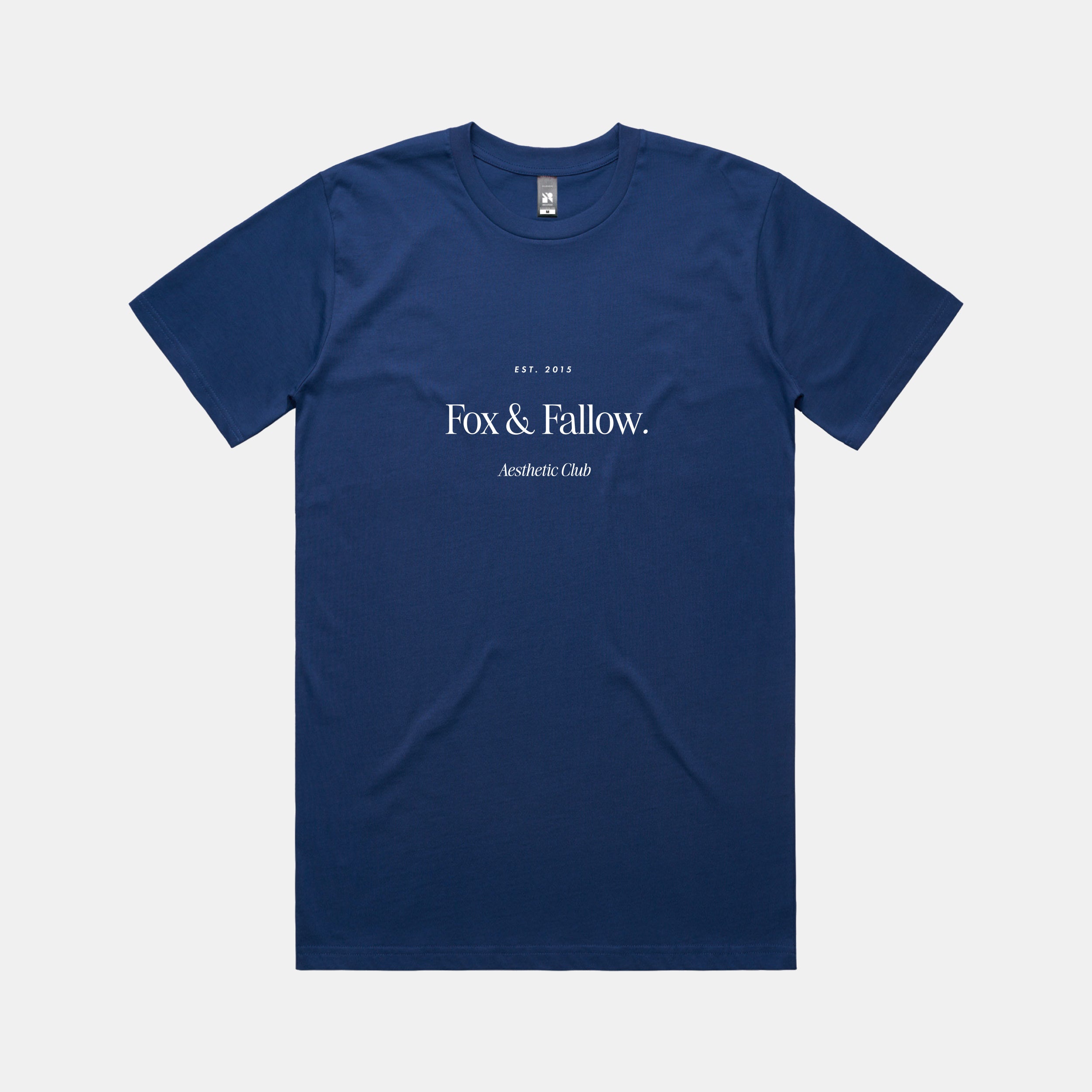 F&F Aesthetic Club 'Classic' Tee - Cobalt - Unisex