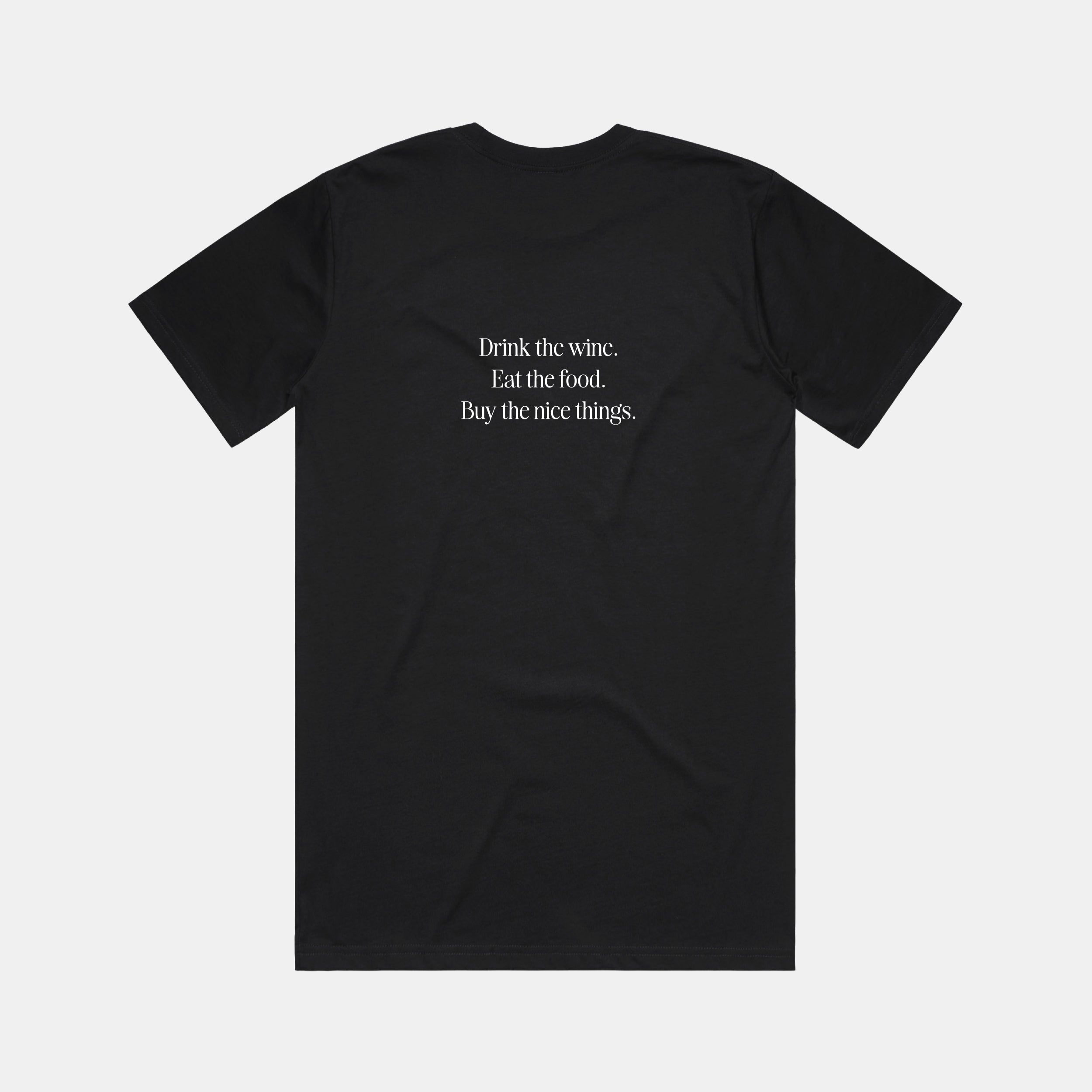 F&F Aesthetic Club 'Nice Things' Tee - Black - Unisex
