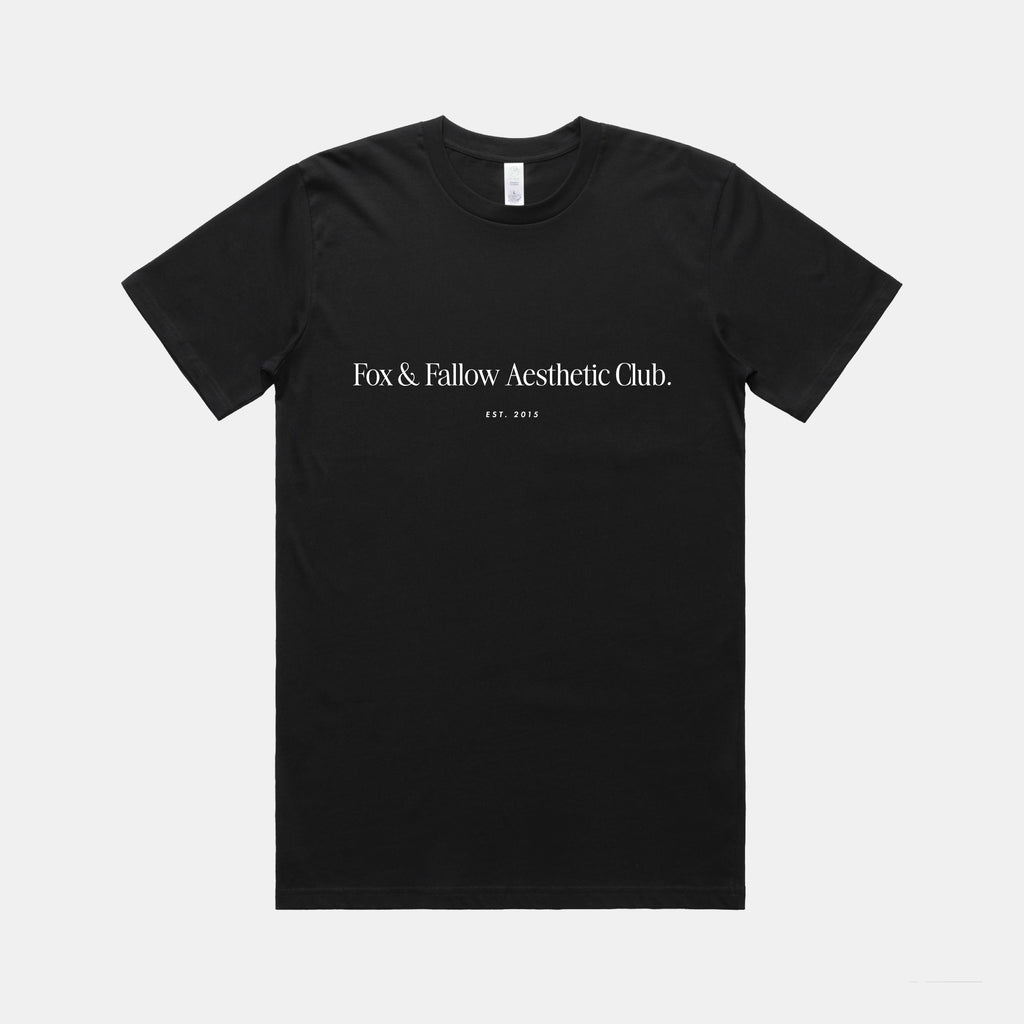 F&F Aesthetic Club 'Nice Things' Tee - Black - Unisex