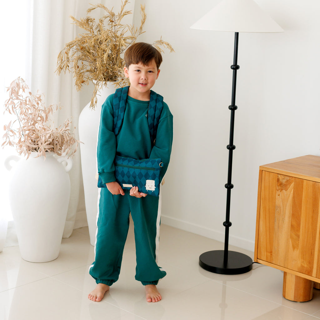 Forest Diamonds Large Pencil Case - PRE-ORDER (APRIL)