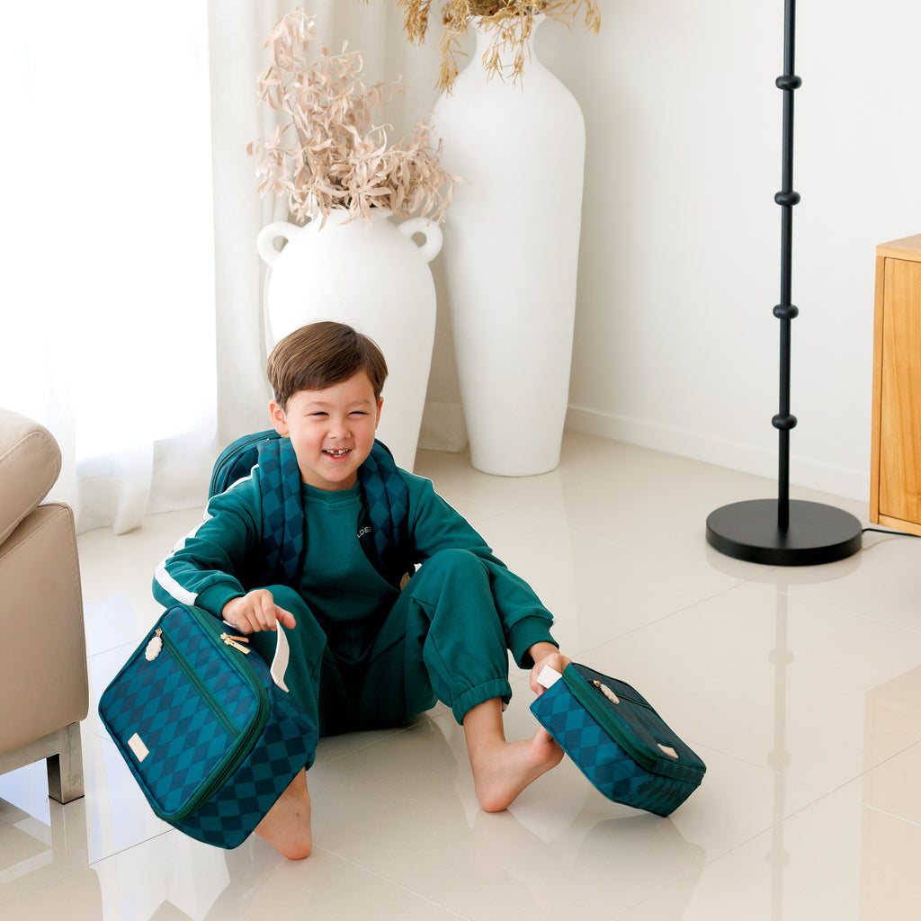 Forest Diamonds Large Lunch Bag