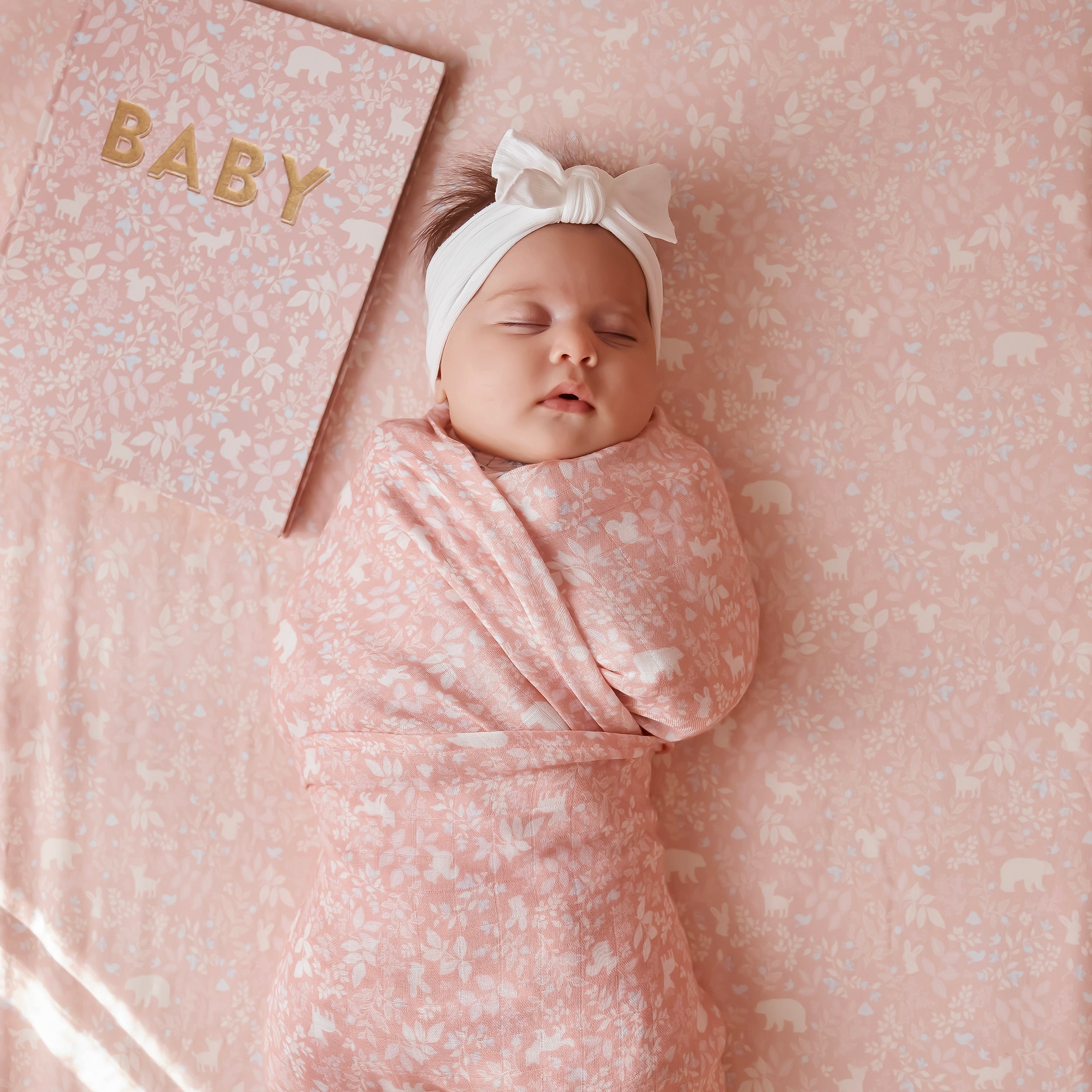 Baby Book Forest Friends Peony Boxed - 3rd Edition