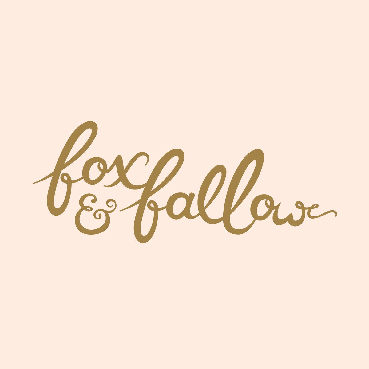 Carnet d'affaires– Fox & Fallow