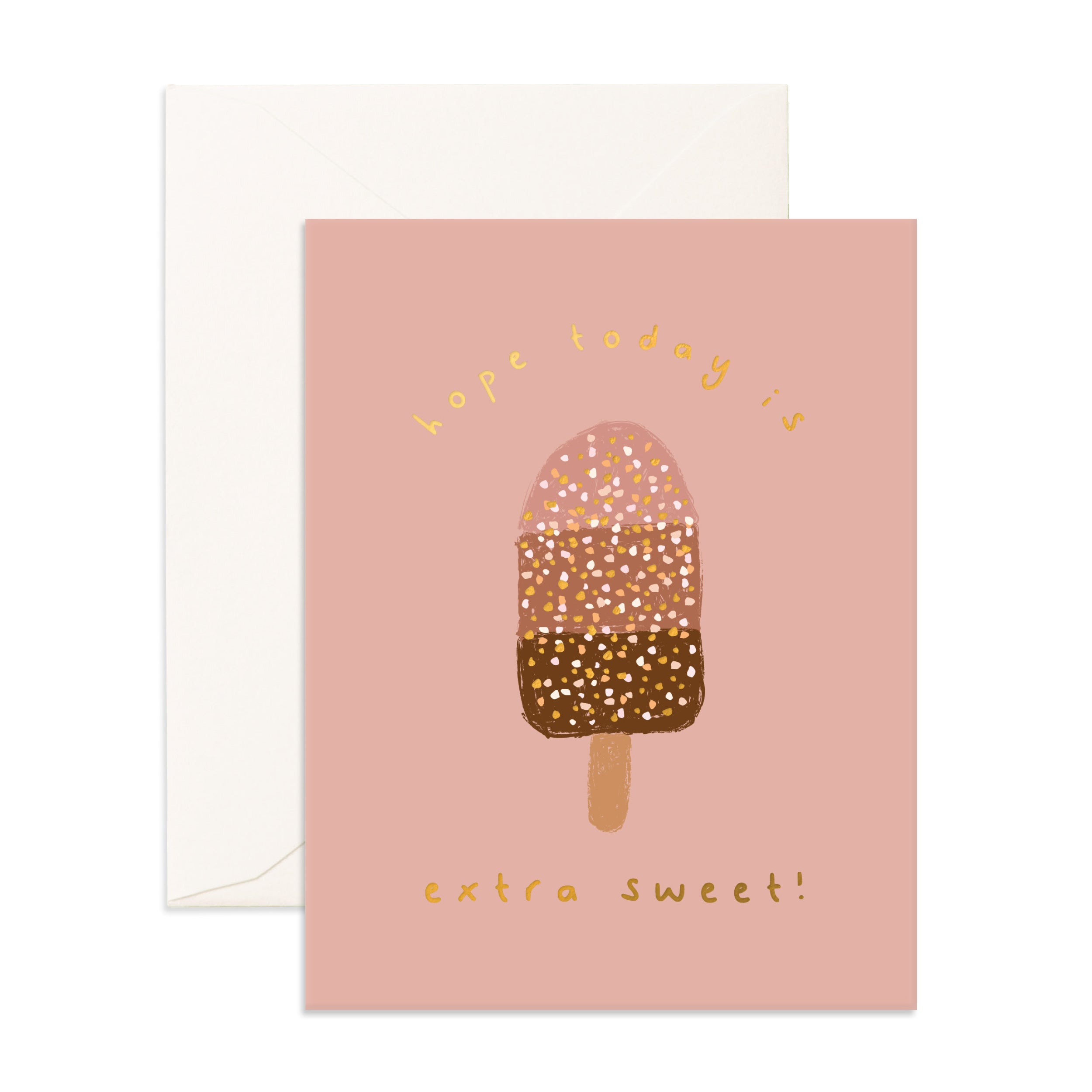 Extra Sweet Paddle Pop Greeting Card
