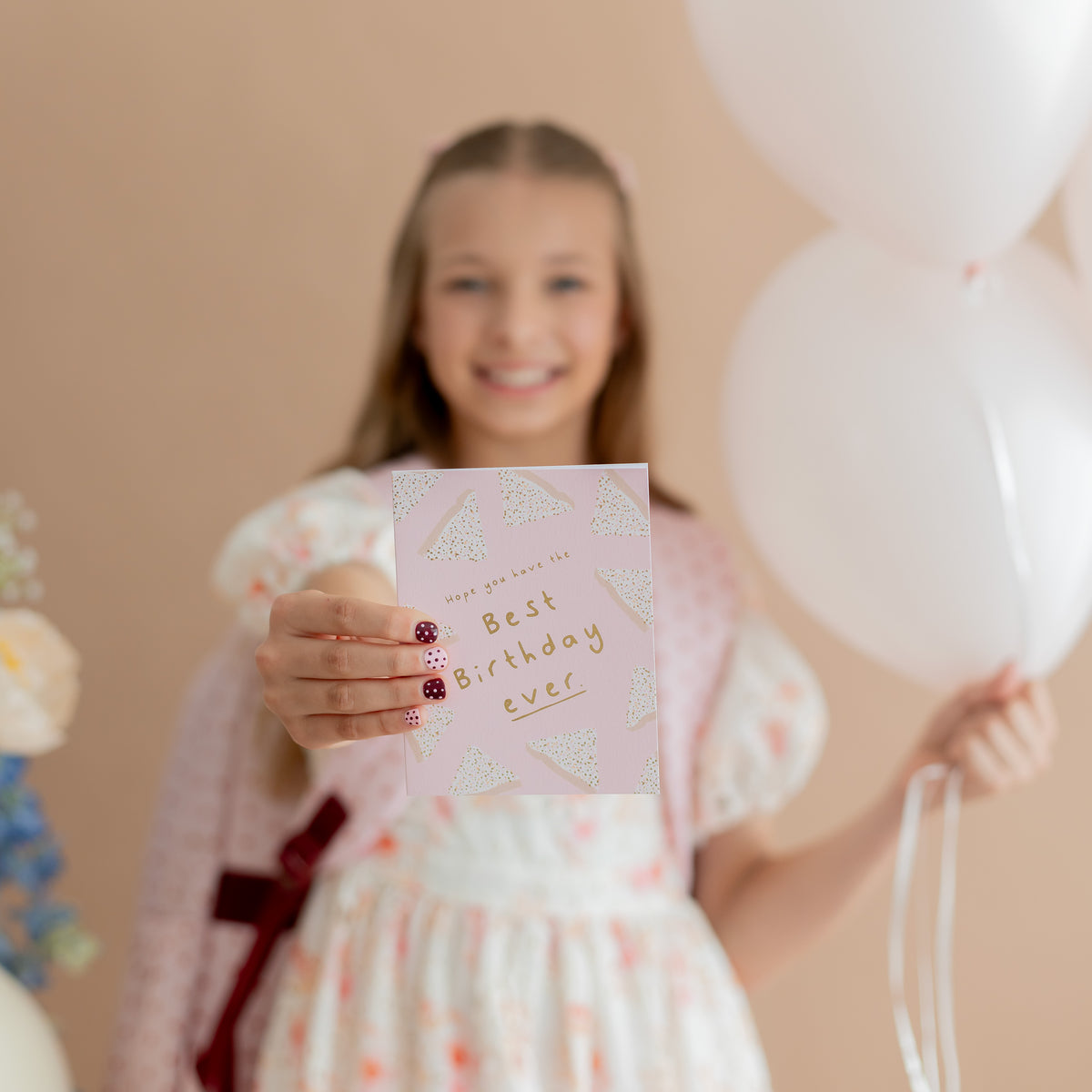 Birthday Fairy Bread Greeting Card