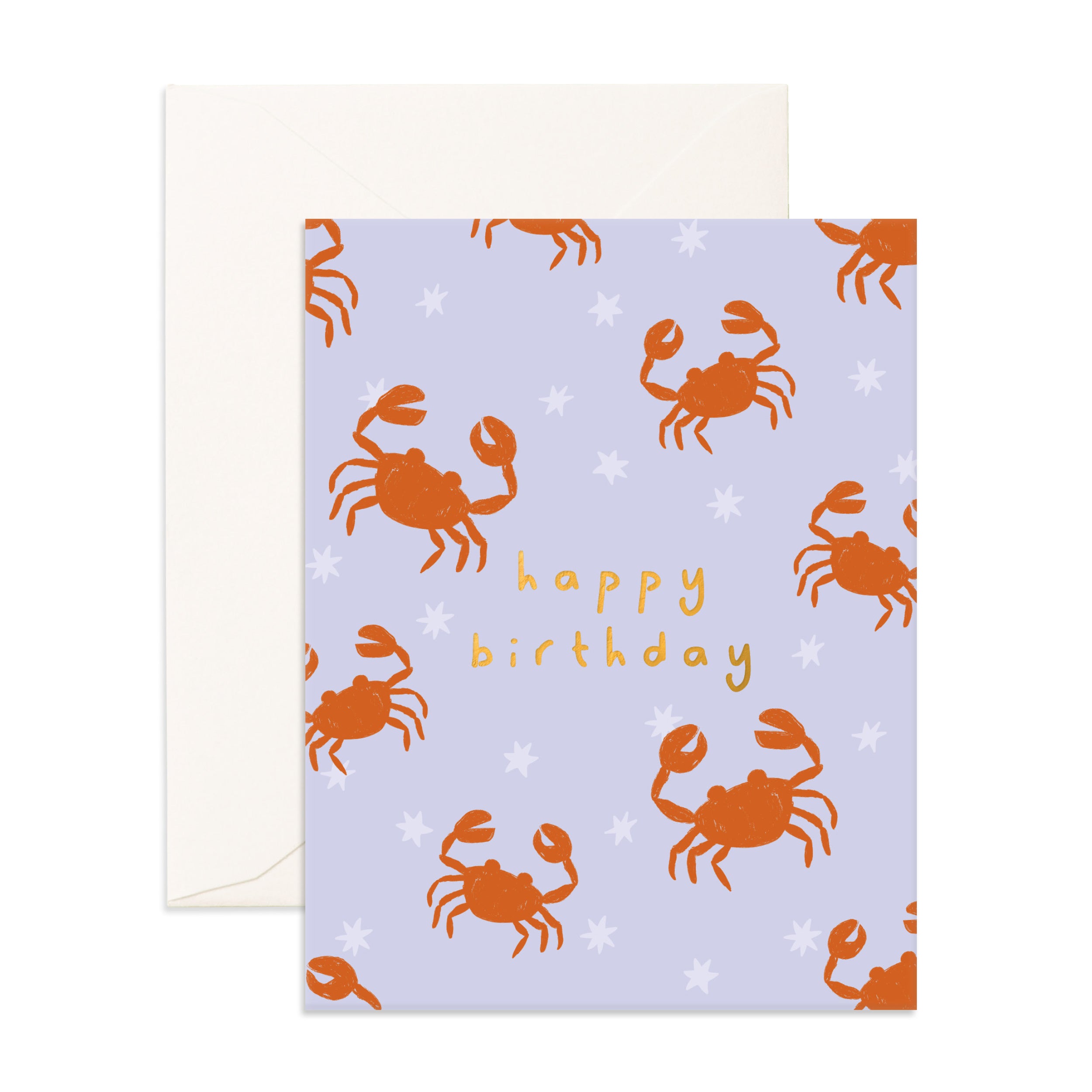 Birthday Crabs Greeting Card
