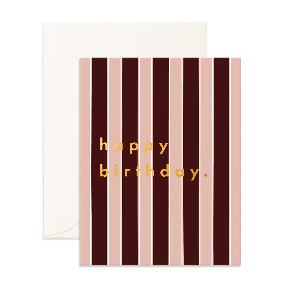 Birthday Sorrento Stripe Greeting Card