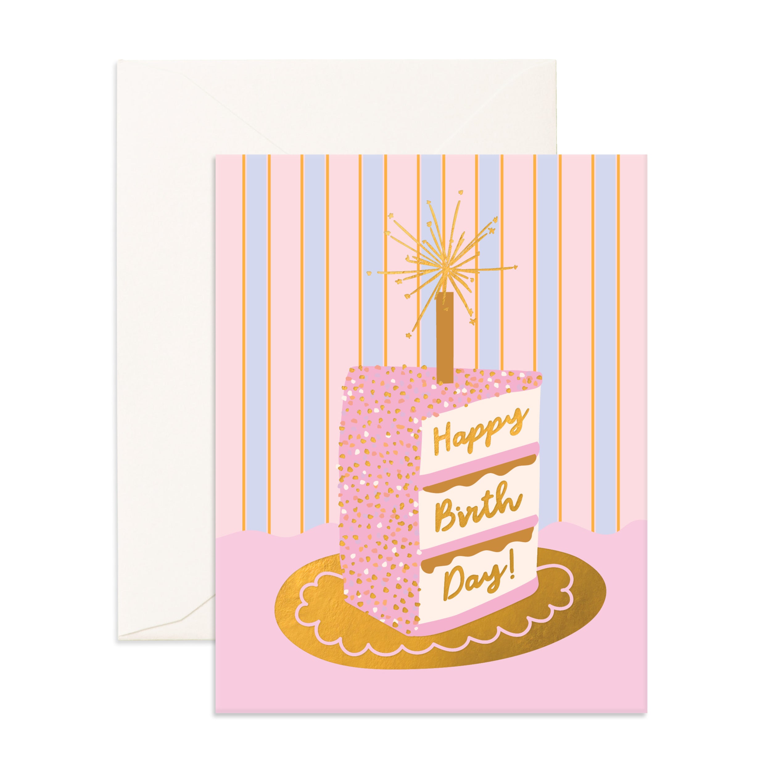 Birthday Cake Slice Greeting Card - PRE-ORDER (SEPTEMBER)