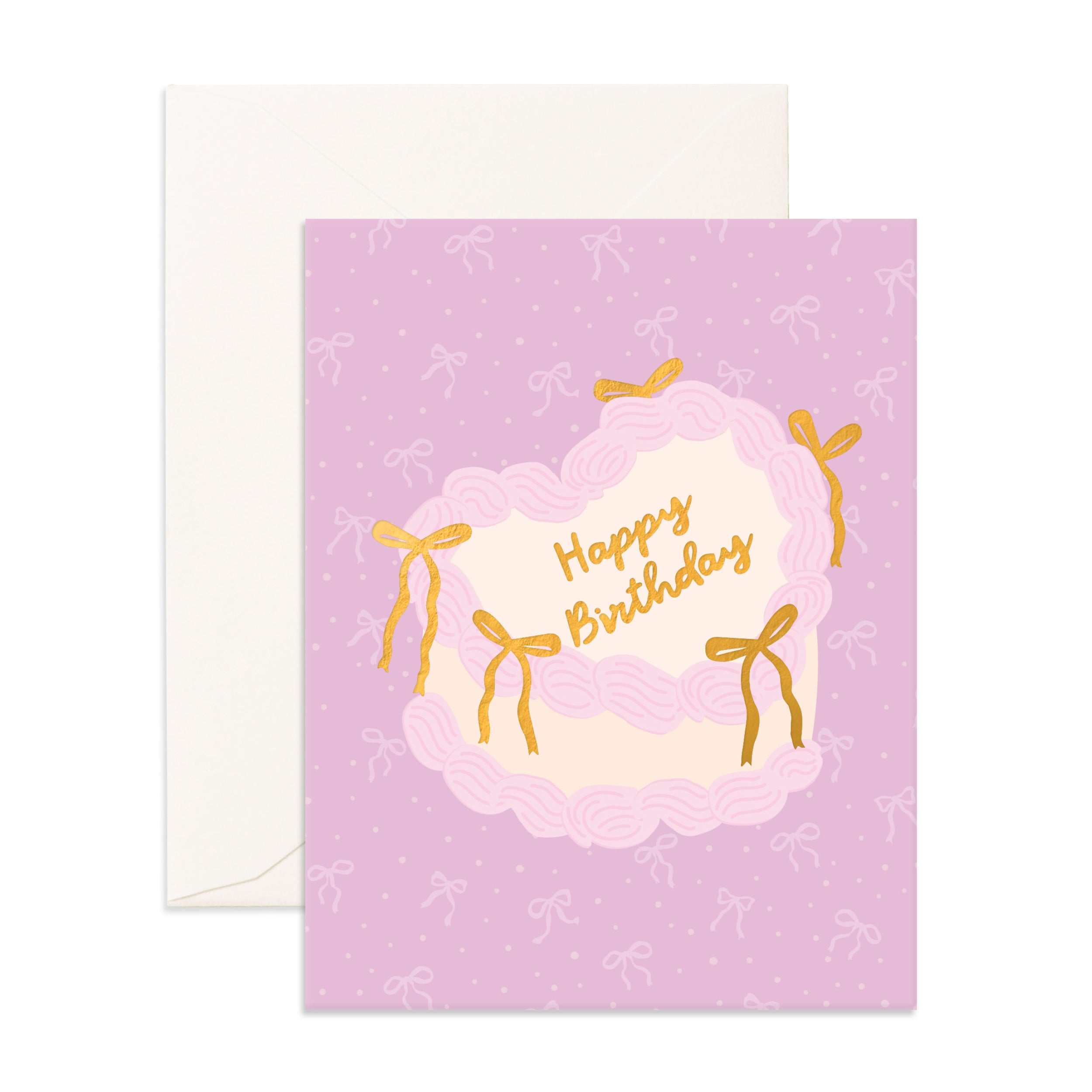 Birthday Vintage Cake Greeting Card - PRE-ORDER (SEPTEMBER)