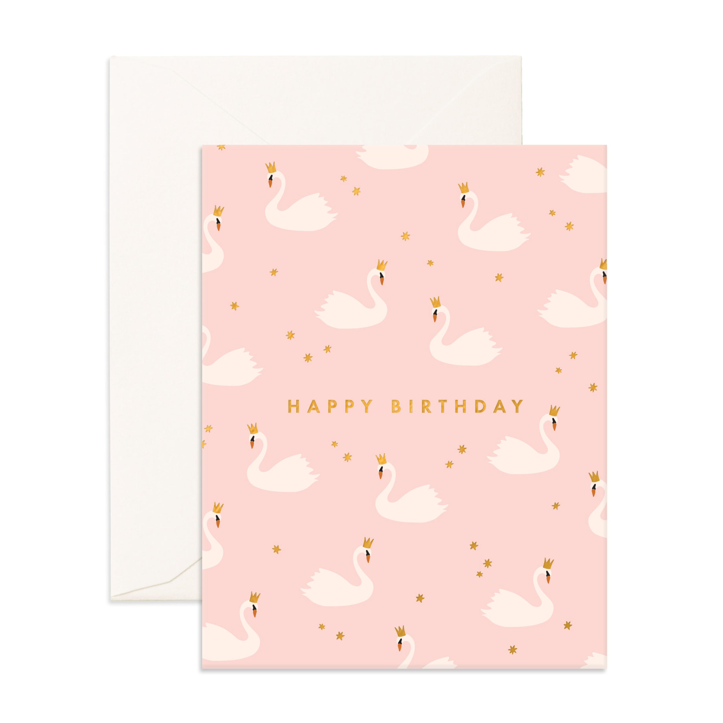 Birthday Swans Greeting Card - PRE-ORDER (SEPTEMBER)