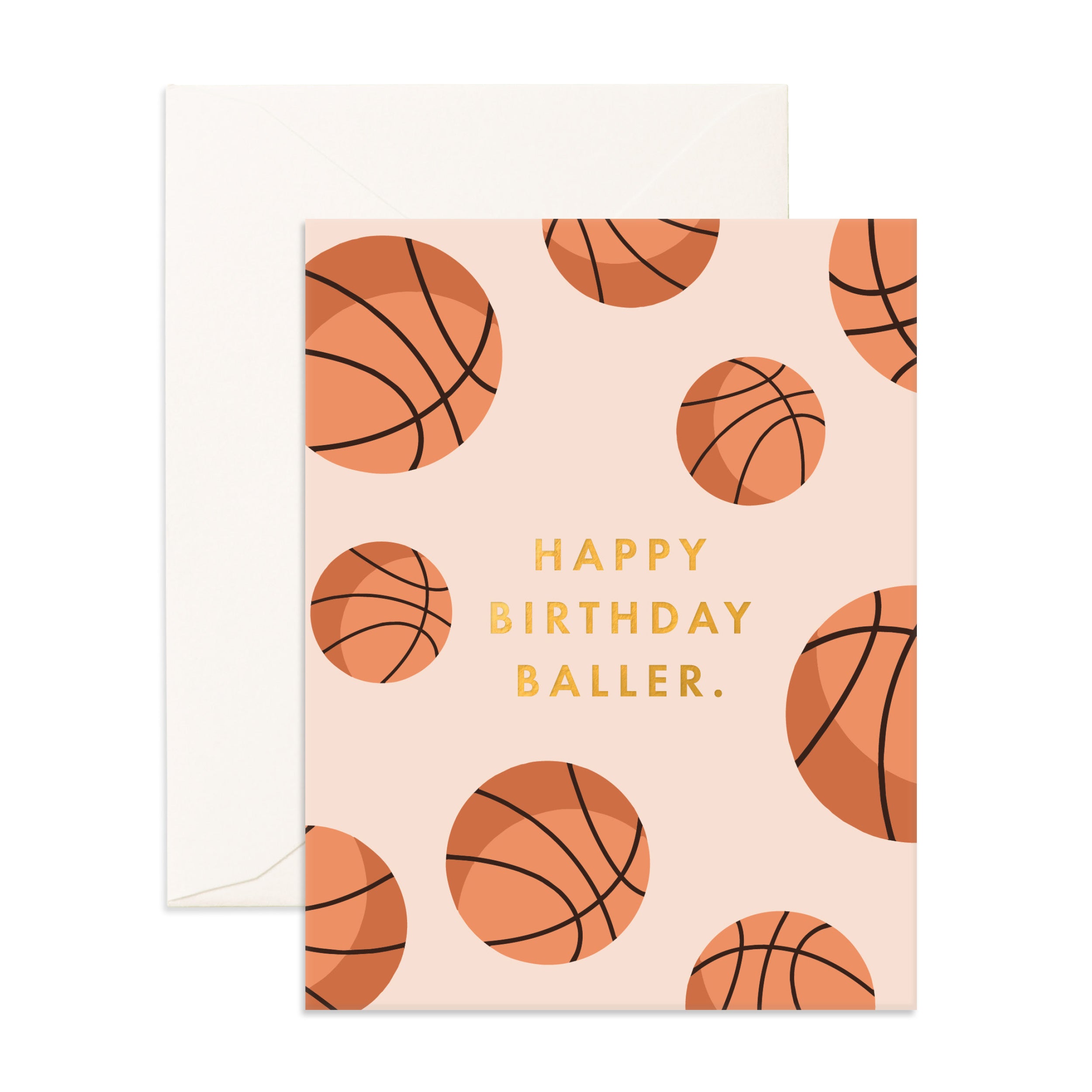 Birthday Basket Baller Greeting Card - PRE-ORDER (SEPTEMBER)