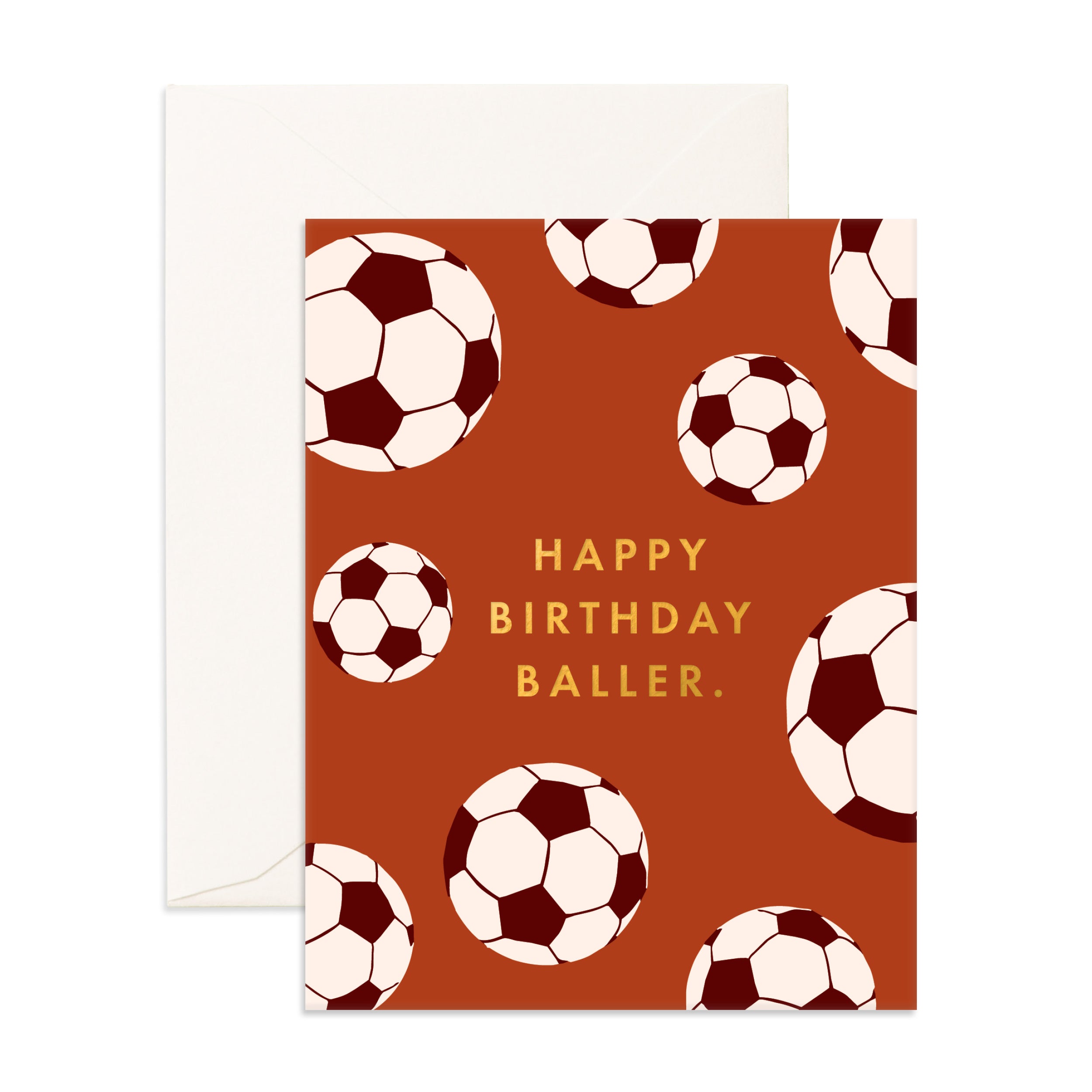 Birthday Soccer Baller Greeting Card - PRE-ORDER (SEPTEMBER)