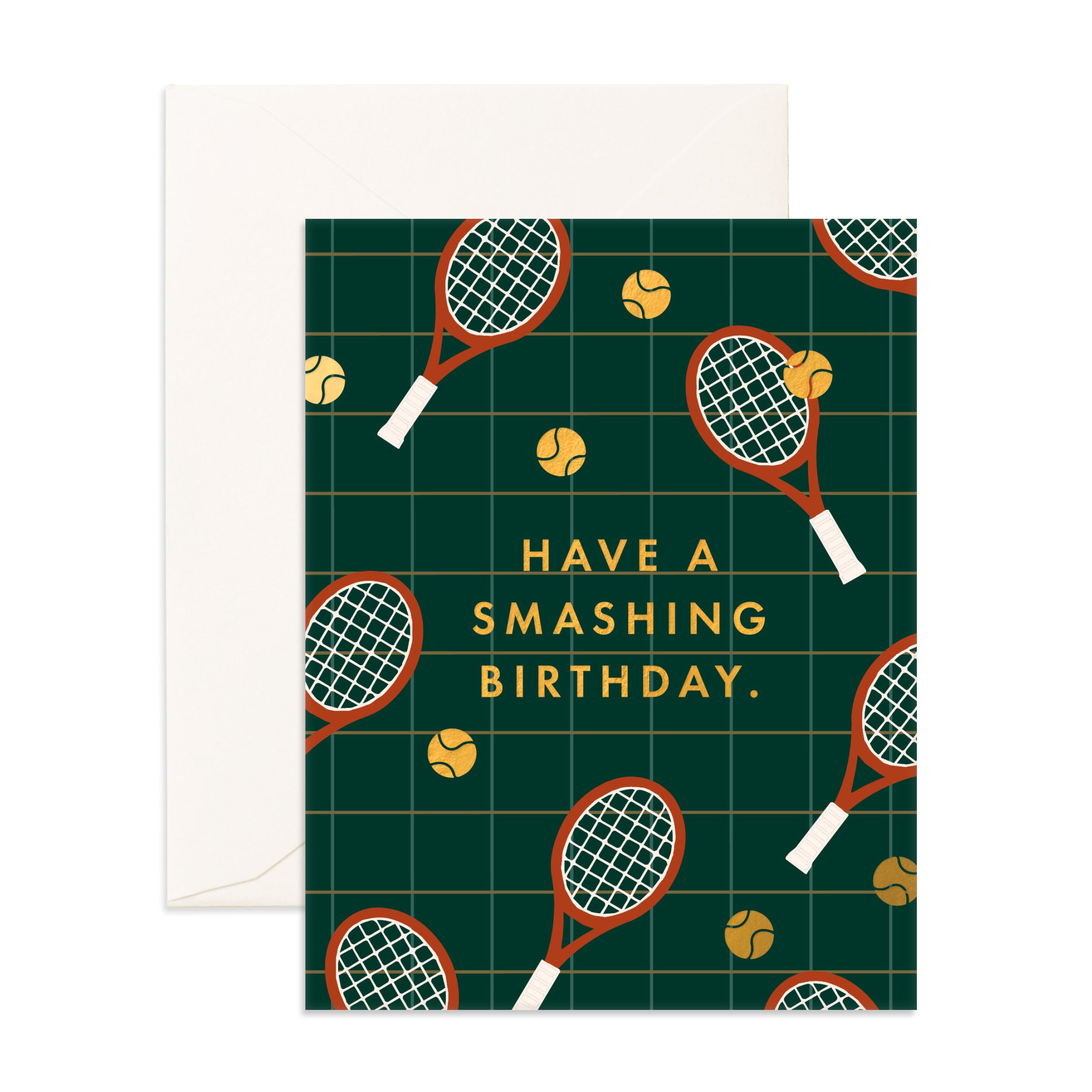 Smashing Birthday Tennis Greeting Card - PRE-ORDER (SEPTEMBER)