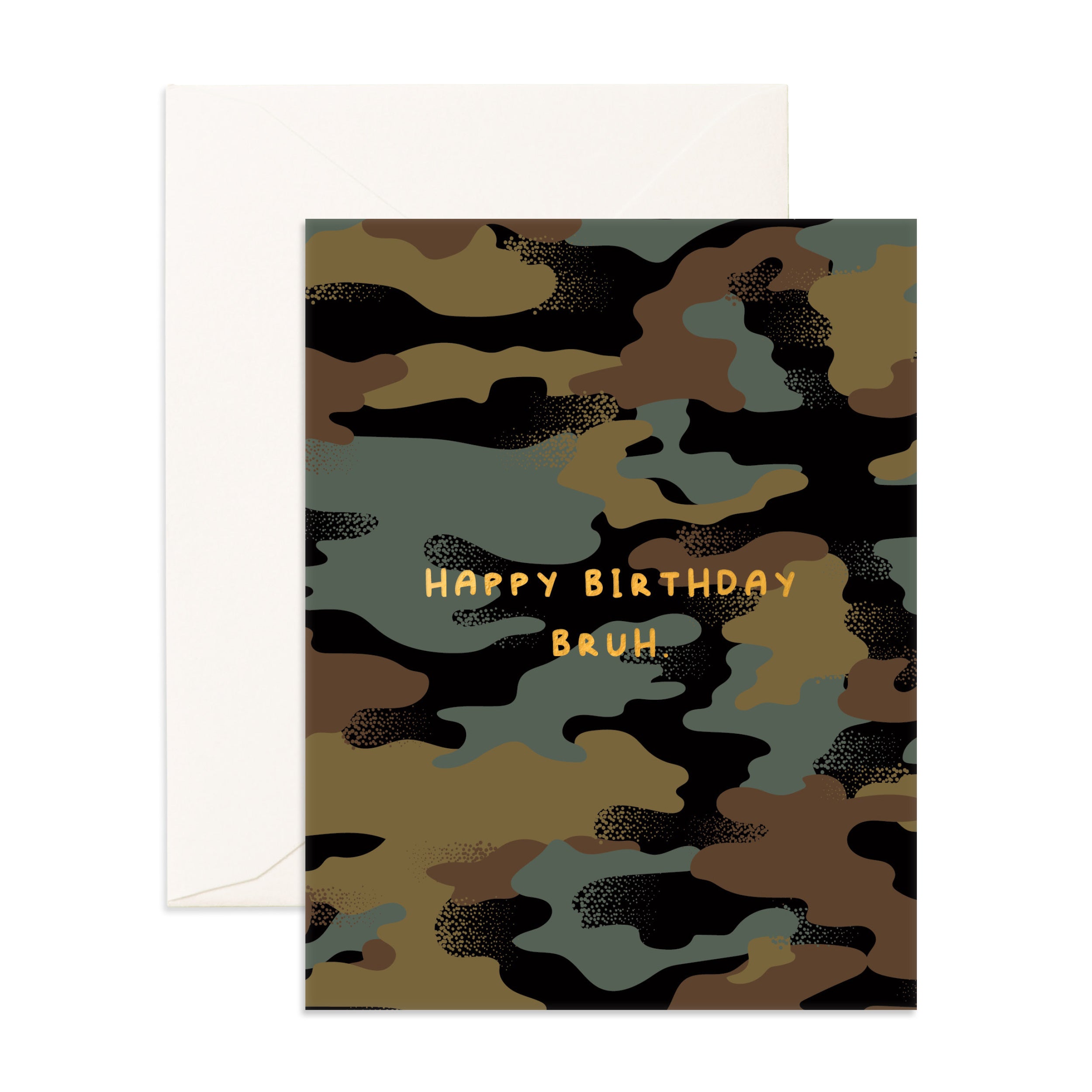Bruh Camo Stealth Greeting Card - PRE-ORDER (SEPTEMBER)