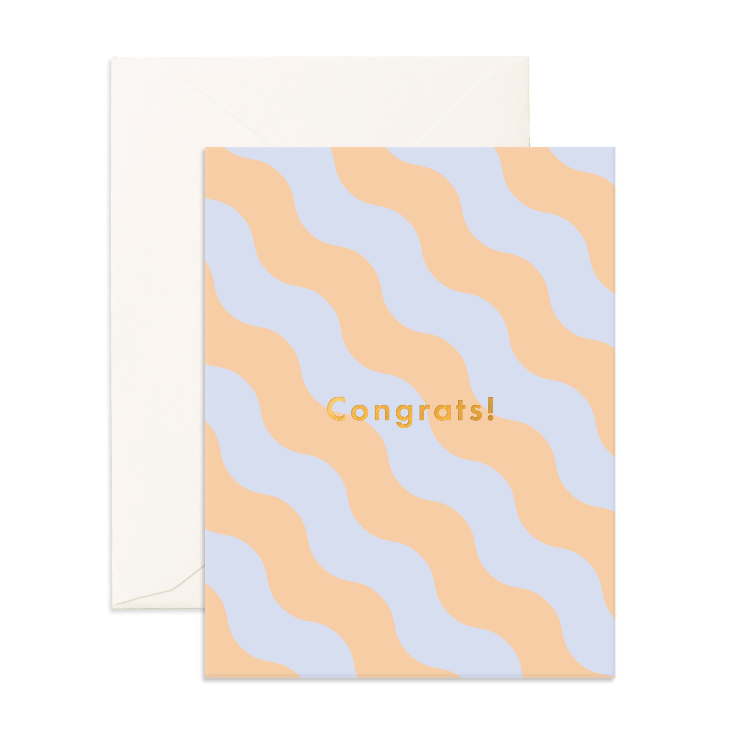 Congrats Ripple Greeting Card - LAST CHANCE