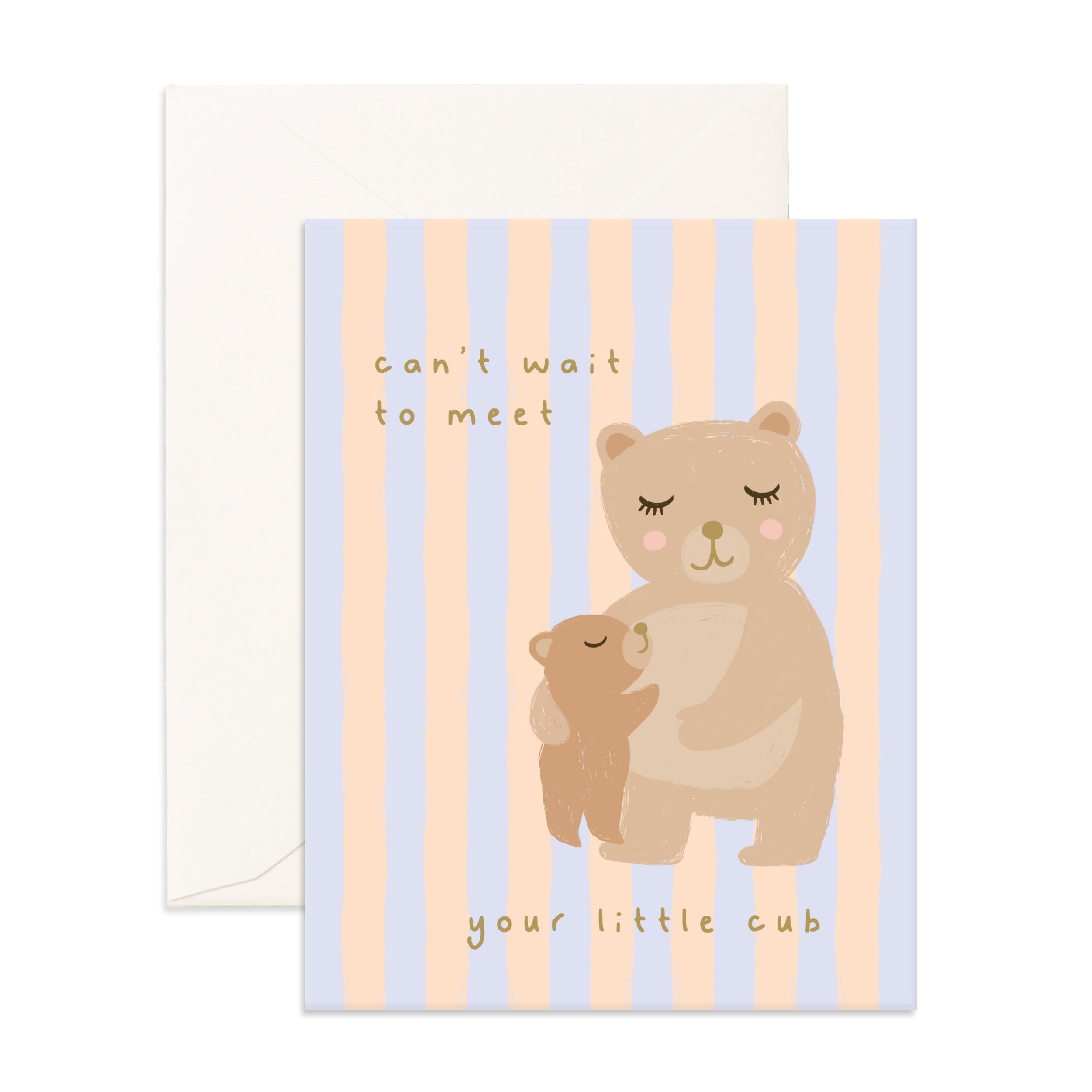Meet Little One Cub Greeting Card - PRE-ORDER (ARRIVING FEB 2026)
