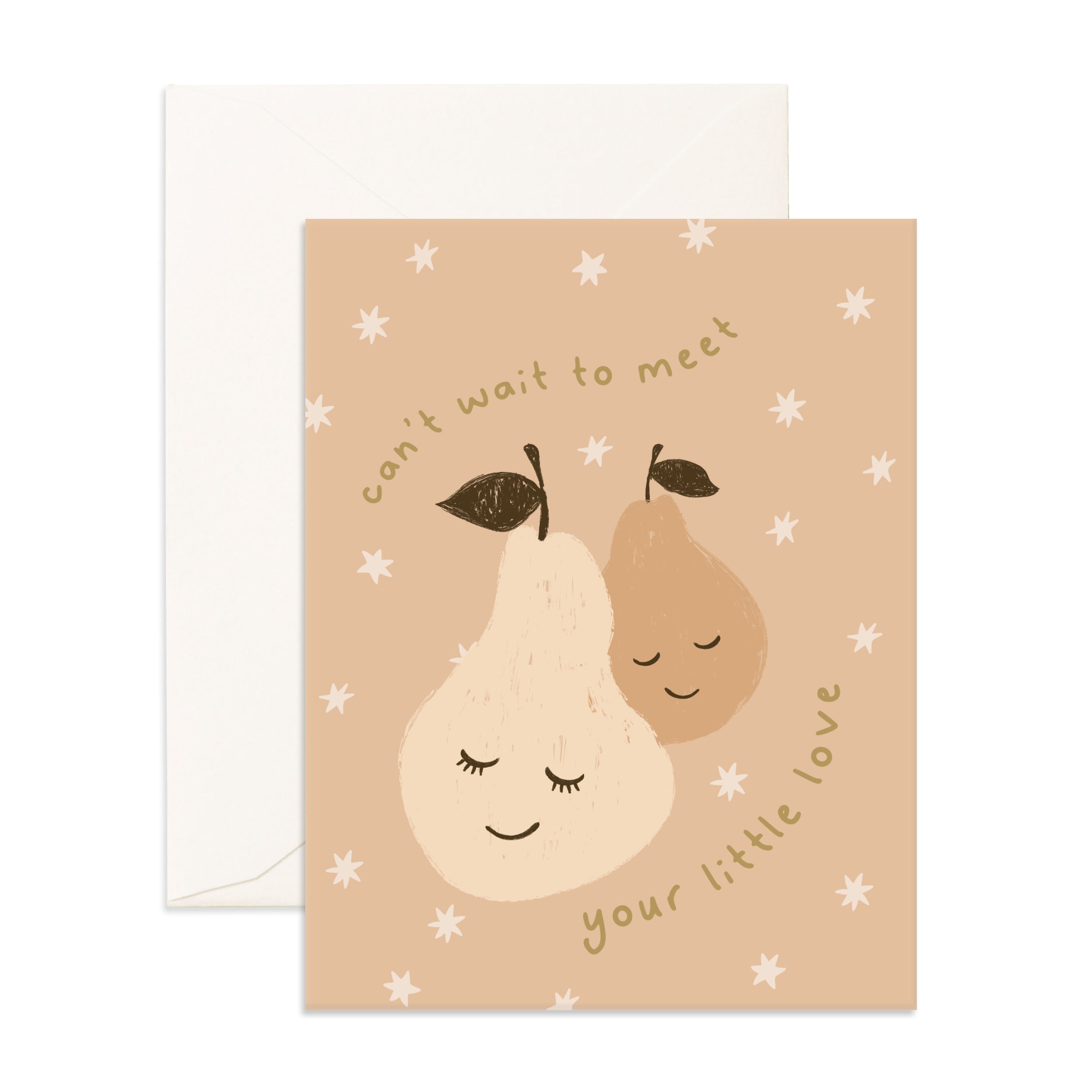 Meet Little Love Pear Greeting Card - PRE-ORDER (ARRIVING FEB 2026)