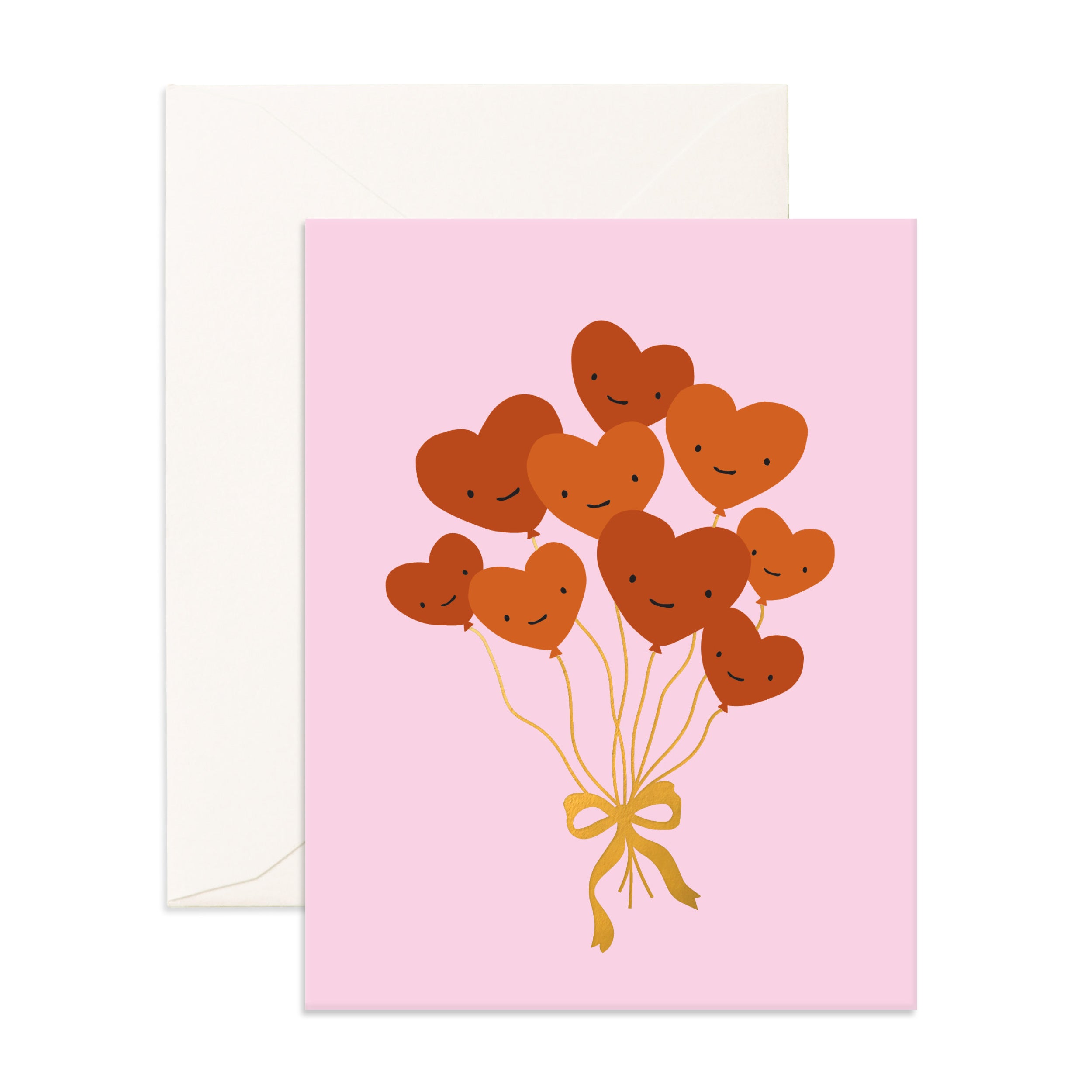 Heart Balloon Bouquet Greeting Card - PRE-ORDER (SEPTEMBER)