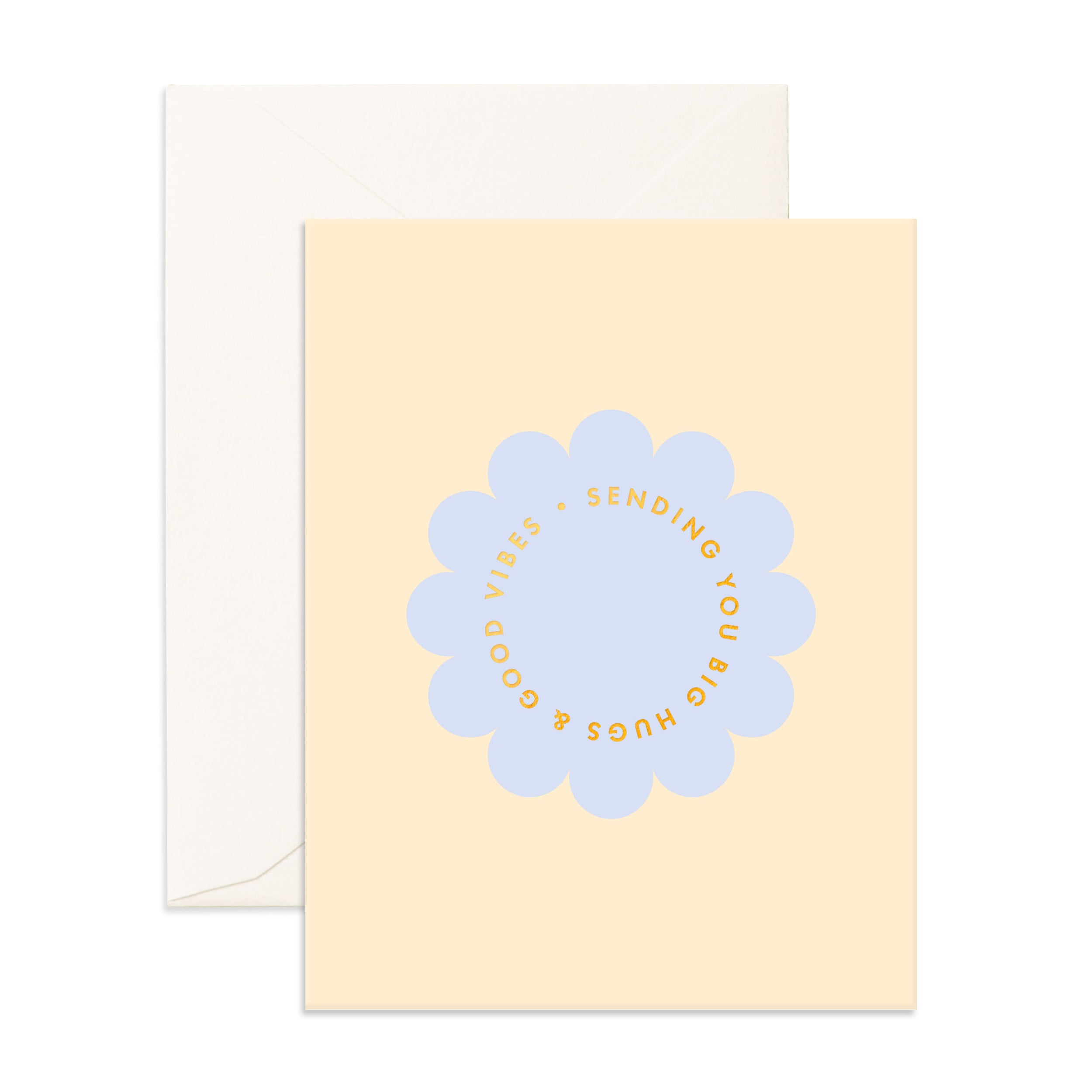 Big Hugs Petal Greeting Card