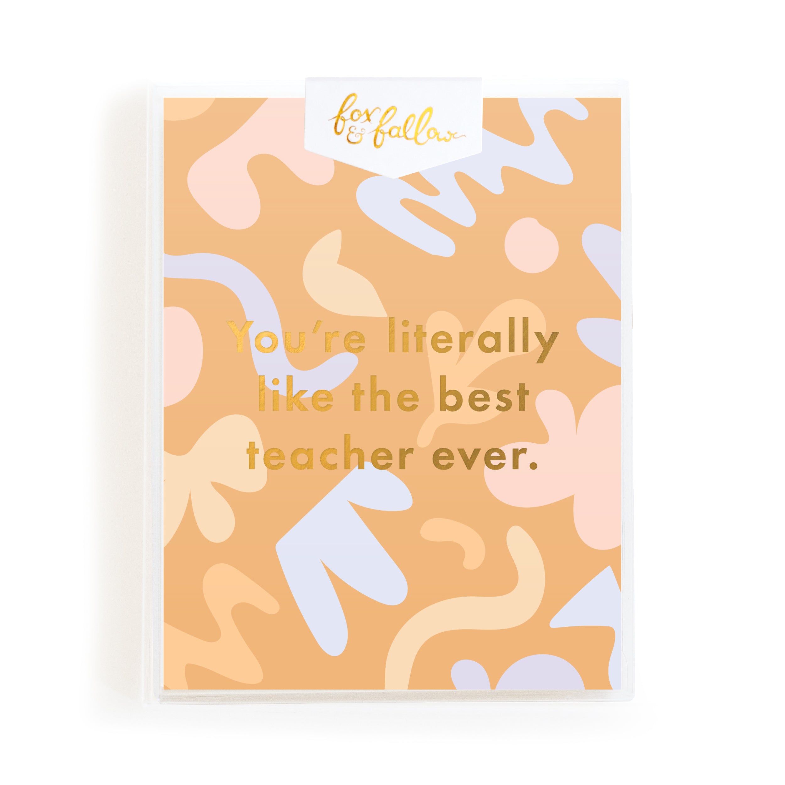 Literally Best Teacher Greeting Card Boxed Set - LAST CHANCE