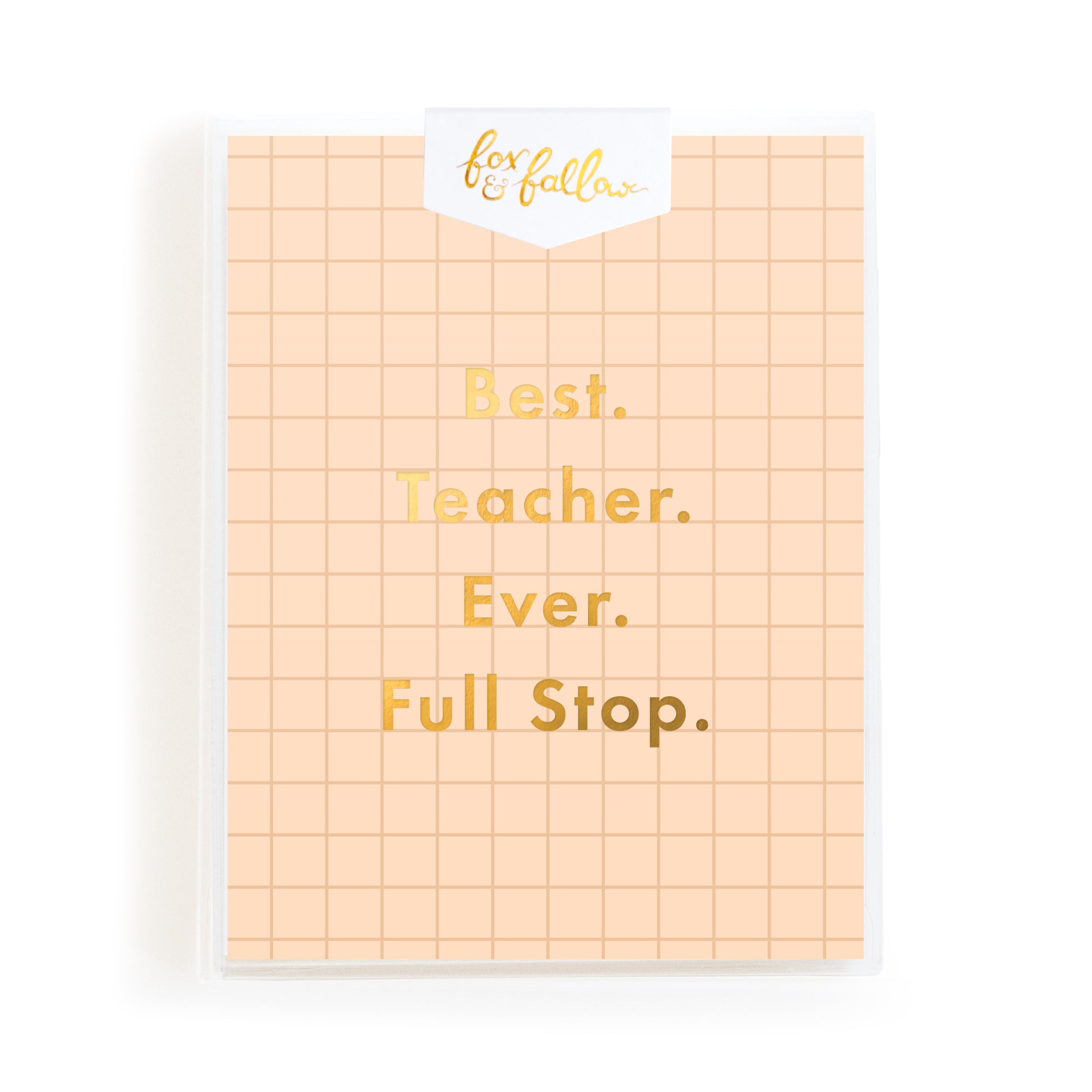 Best Teacher Full Stop Greeting Card Boxed Set - PRE-ORDER (ARRIVING FEB 2026)