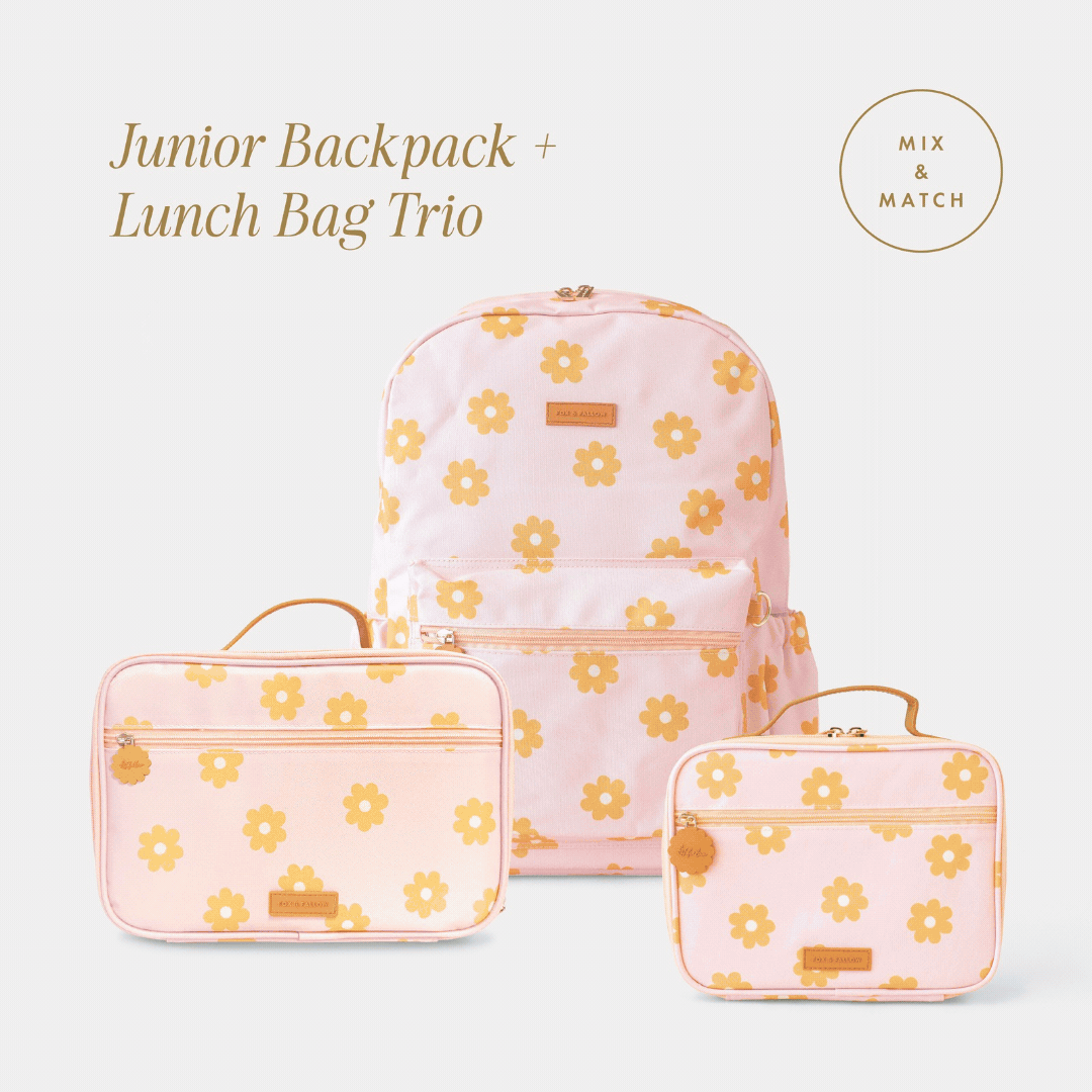Junior Backpack + Lunch Bag Trio Bundle
