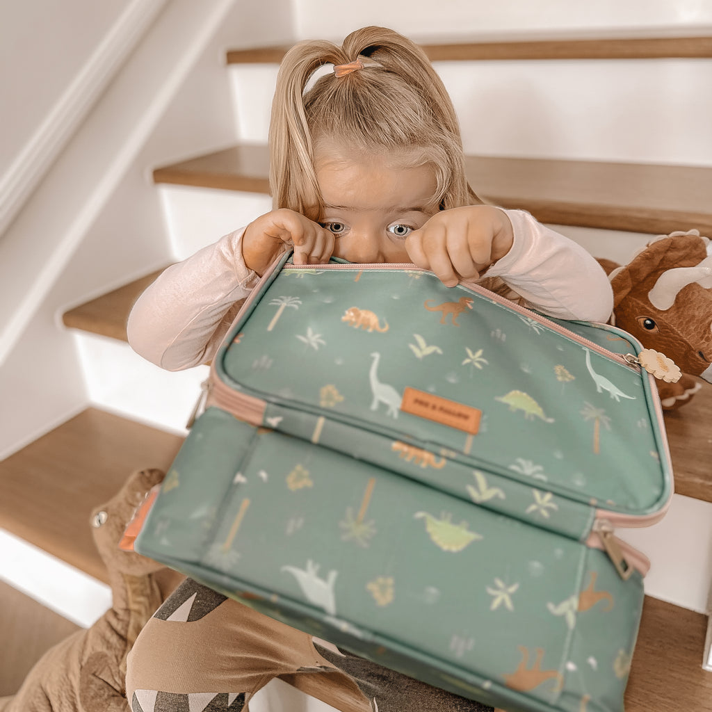 Dinos Large Lunch Bag - SECONDS