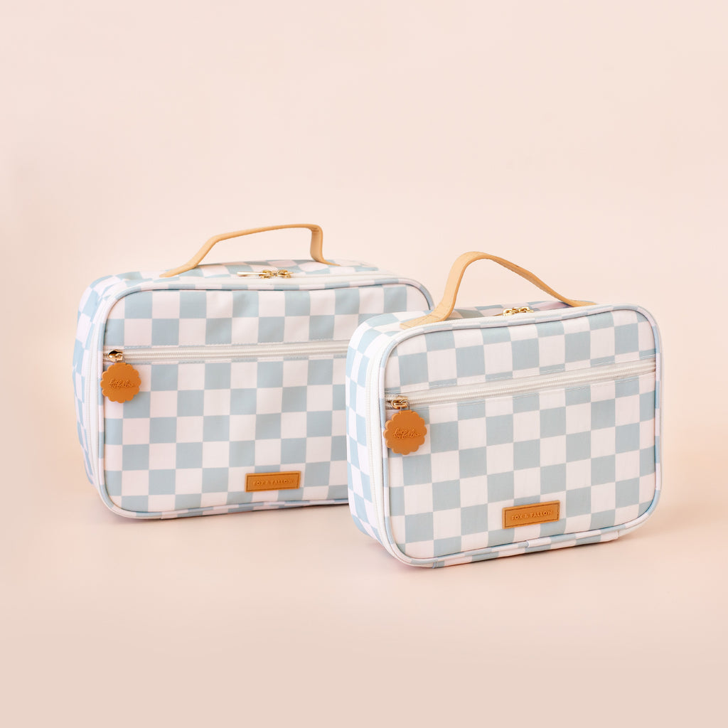 Sage Check Mini Lunch Bag - SECONDS