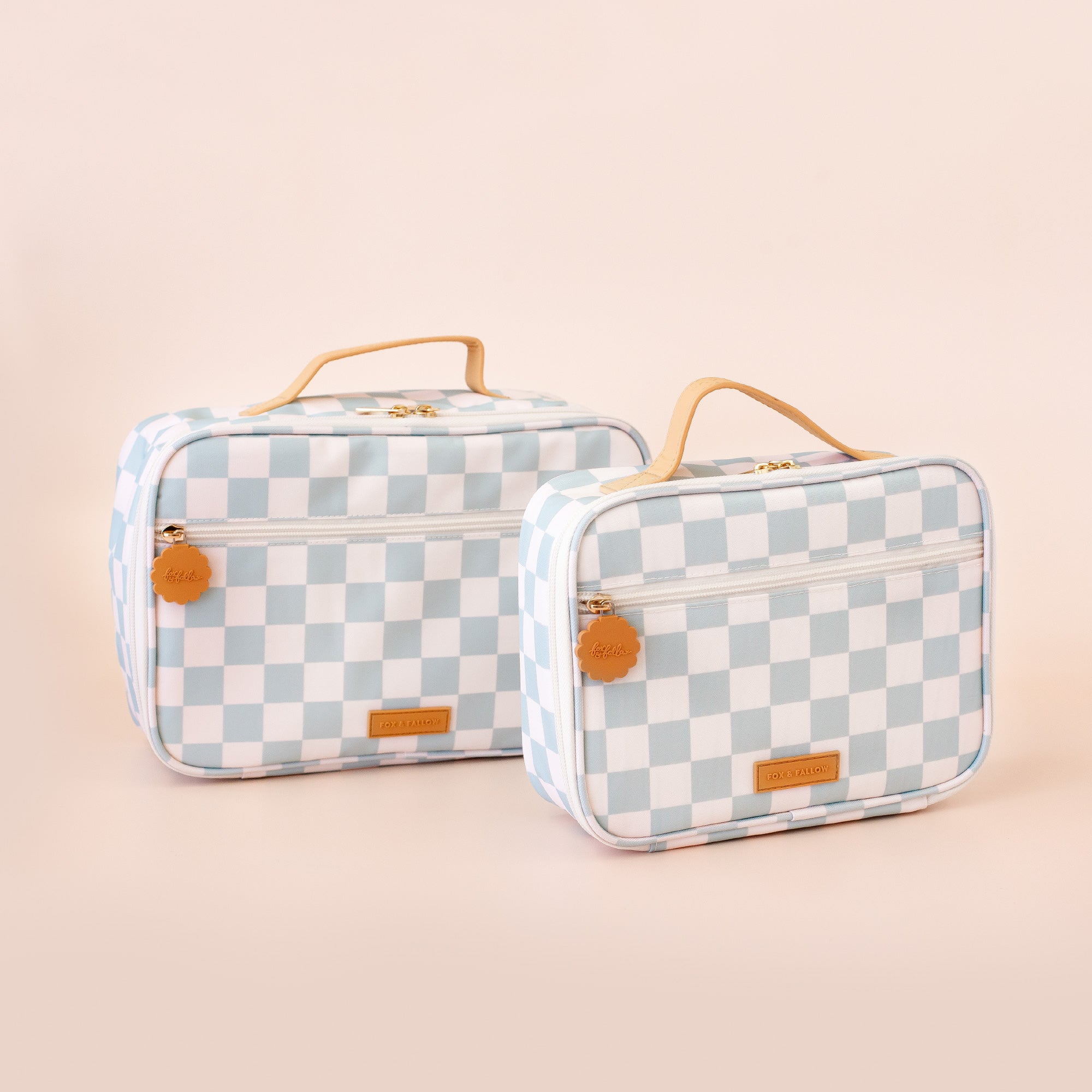 Sage Check Mini Lunch Bag - SECONDS