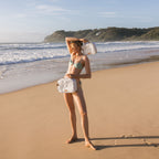 Sage Check Large Lunch Bag - SECONDS