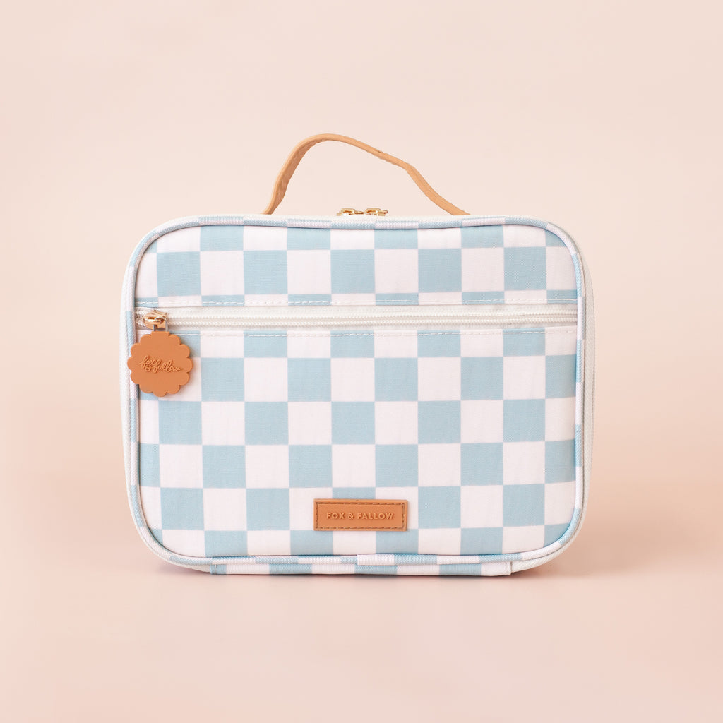 Sage Check Mini Lunch Bag - SECONDS