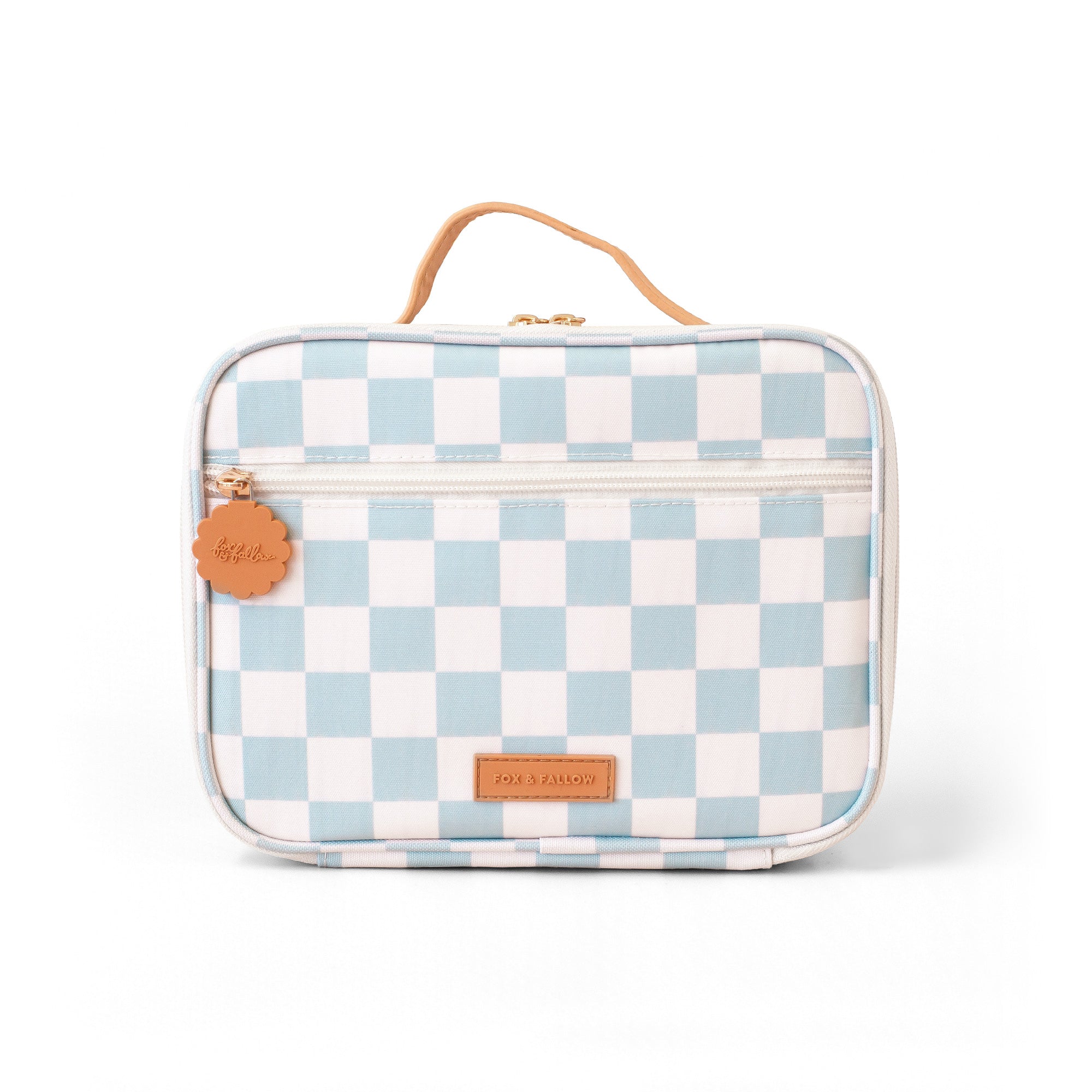 Sage Check Mini Lunch Bag - SECONDS
