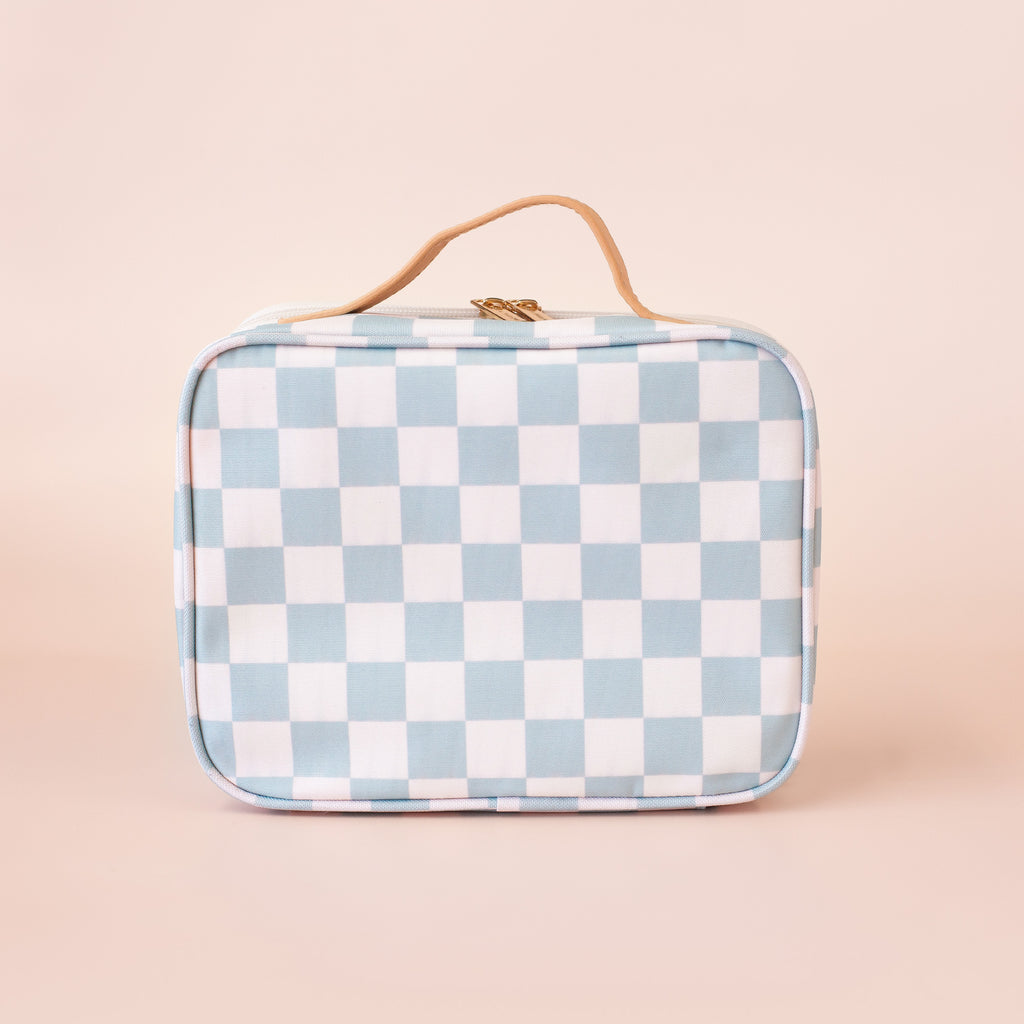 Sage Check Mini Lunch Bag - SECONDS