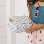 Sage Check Mini Lunch Bag - SECONDS