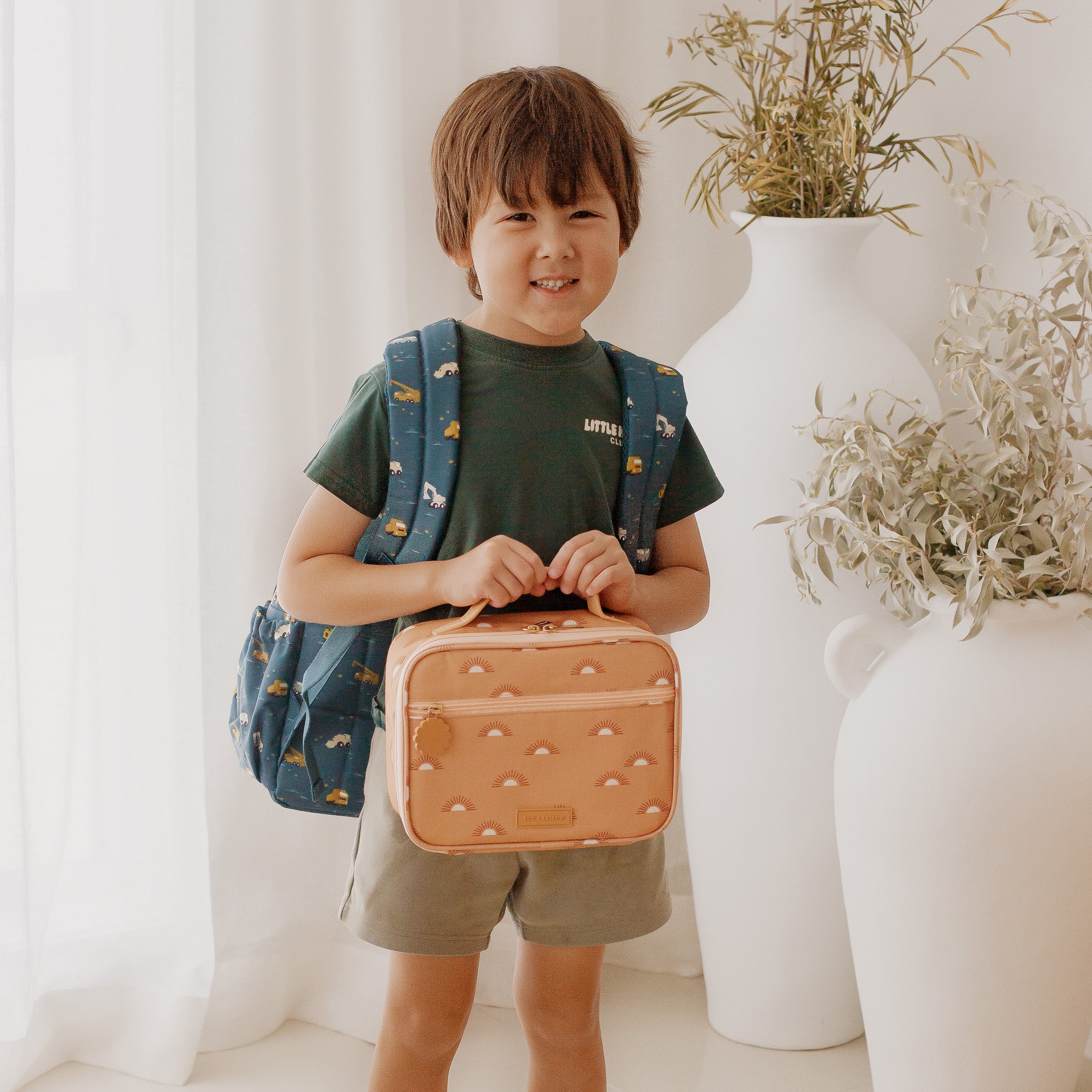 Golden Suns Mini Lunch Bag