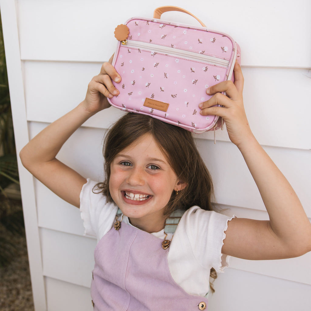 Dusty Roses Mini Lunch Bag