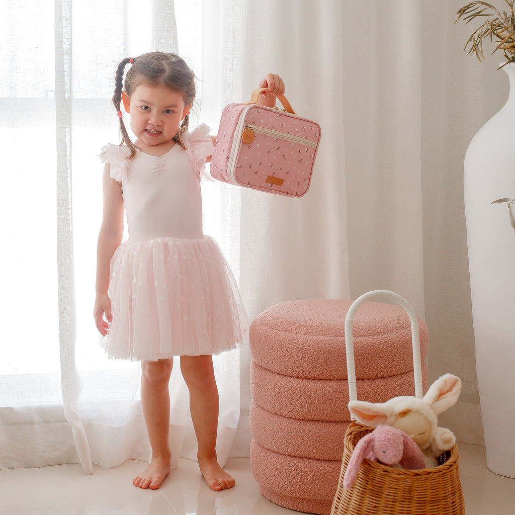 Dusty Roses Mini Lunch Bag